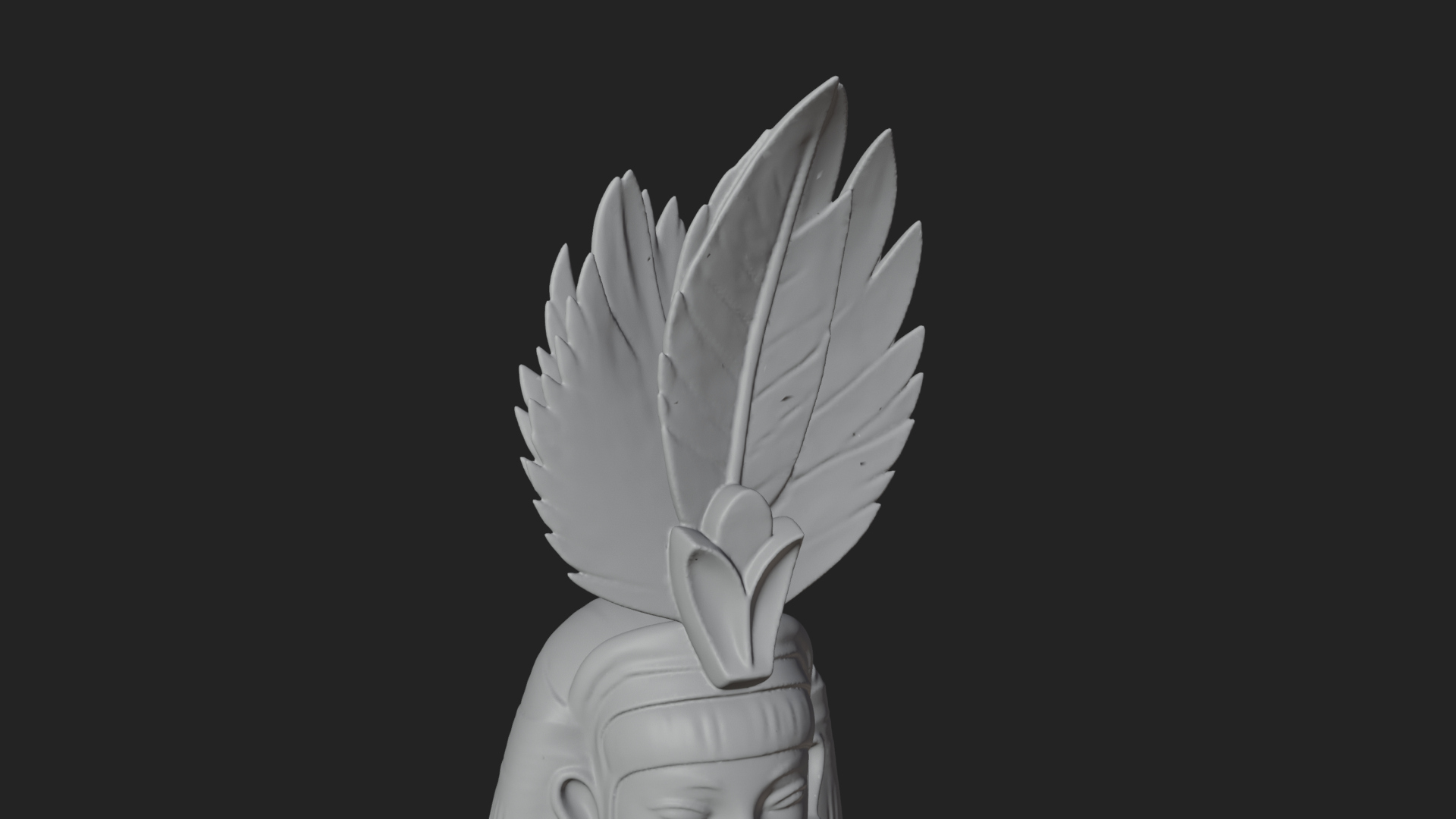 Egyptian Queen Statue Design 11 3D Print Model 3D Model