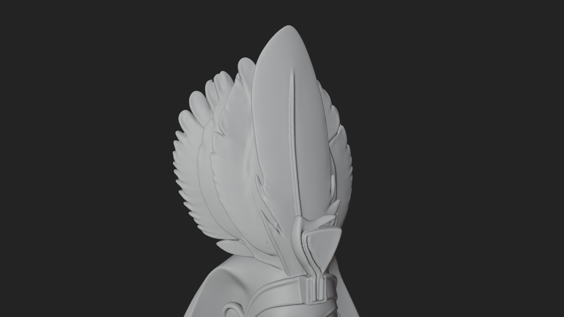 Egyptian Queen Statue Design 12 3D Print Model 3D Model