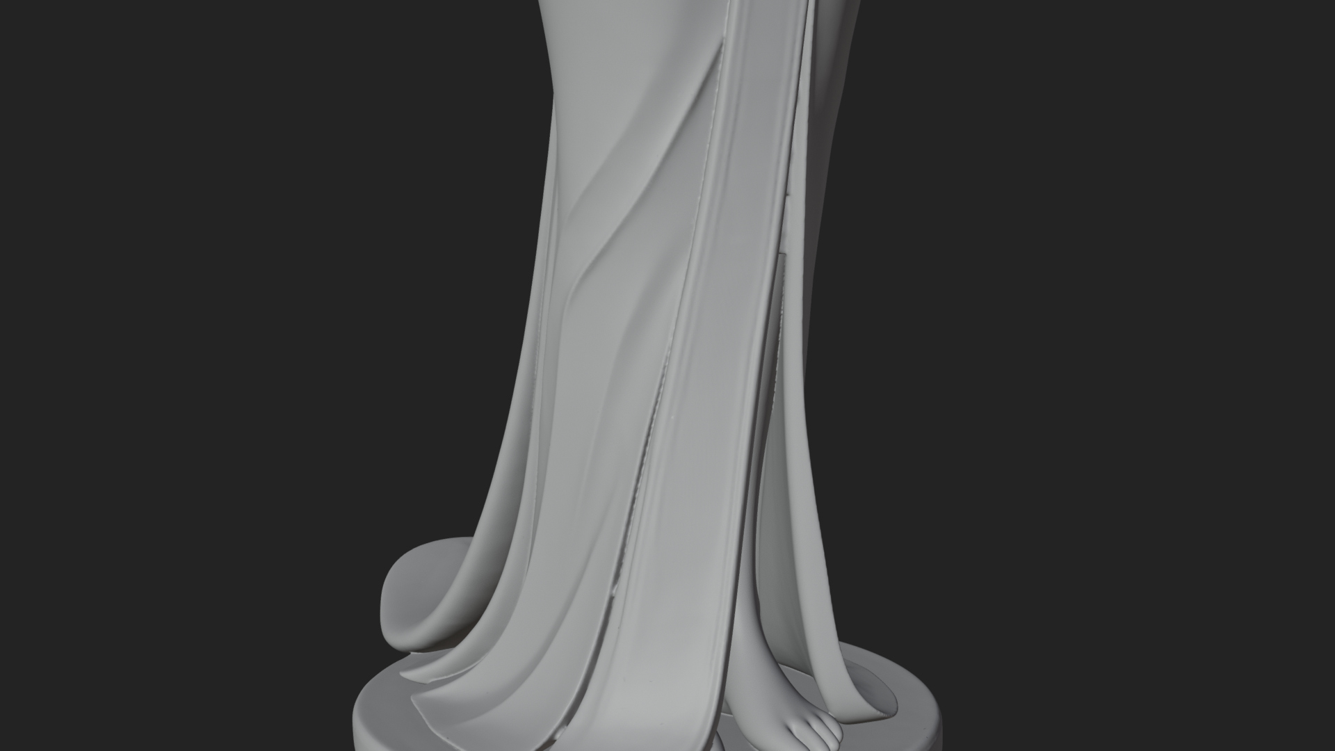 Egyptian Queen Statue Design 12 3D Print Model 3D Model