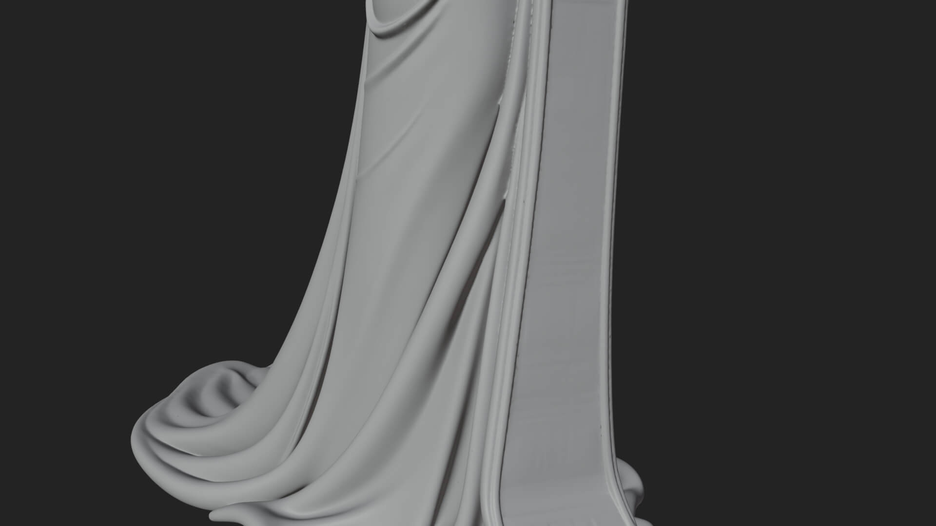Egyptian Queen Statue Design 3 3D Print Model 3D Model