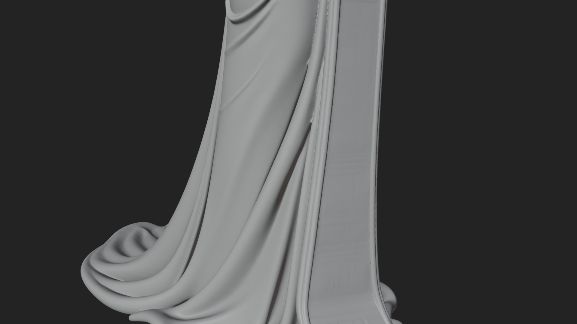 Egyptian Queen Statue Design 3 3D Print Model 3D Model