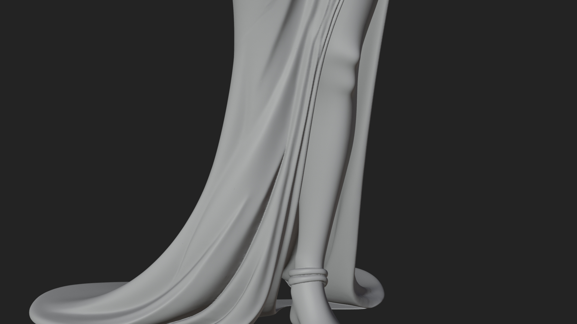 Egyptian Queen Statue Design 6 3D Print Model 3D Model