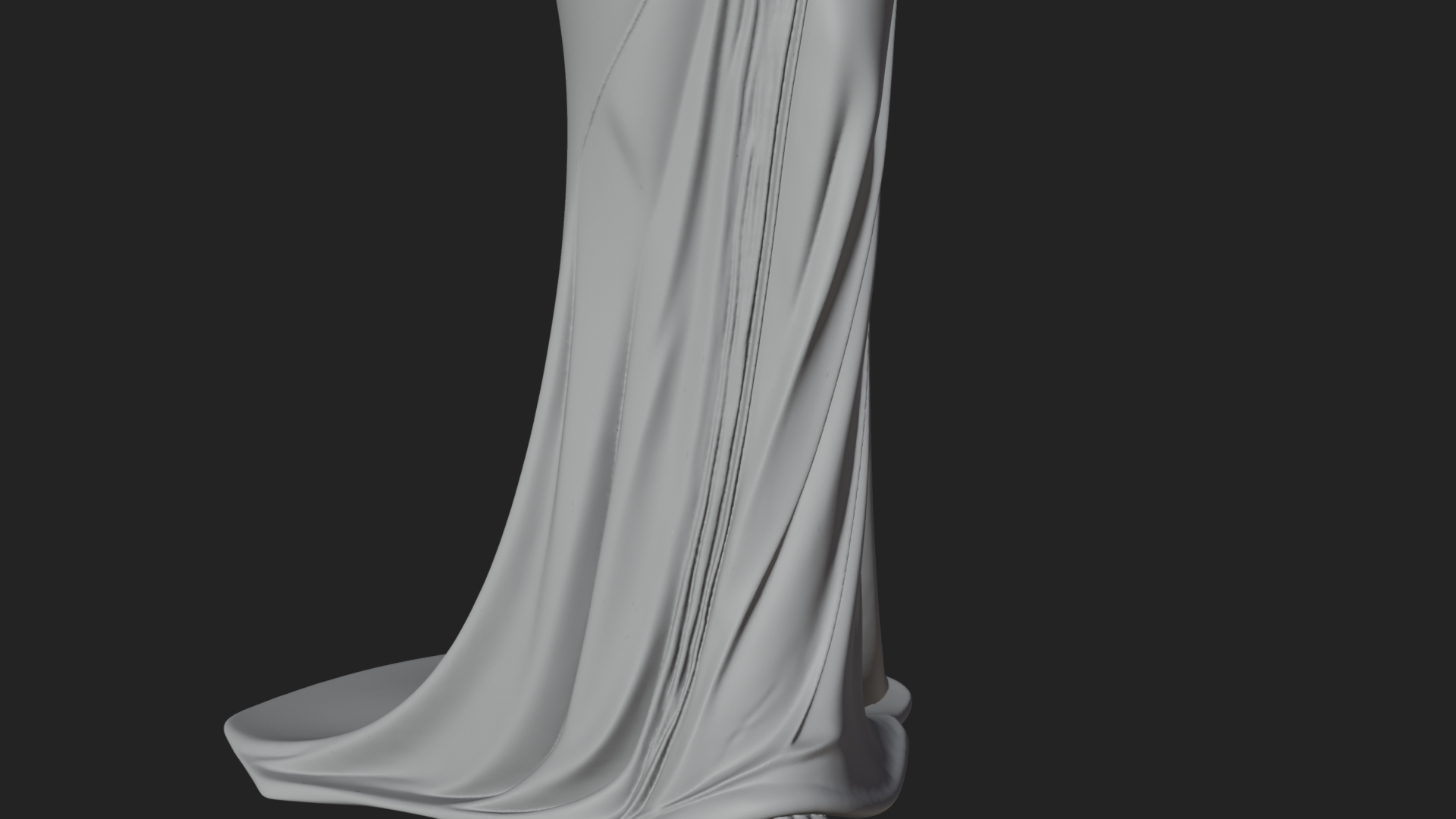 Egyptian Queen Statue Design 7 3D Print Model 3D Model
