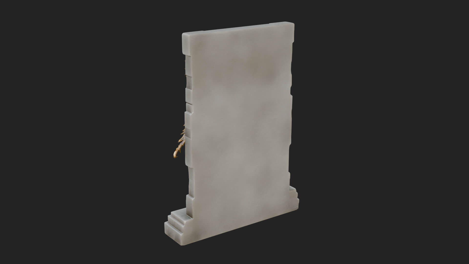 Egyptian Scarab Wall Plaque Design 14 3D Print Model 3D Model