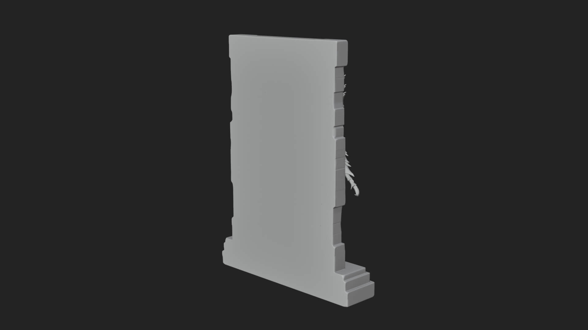 Egyptian Scarab Wall Plaque Design 14 3D Print Model 3D Model