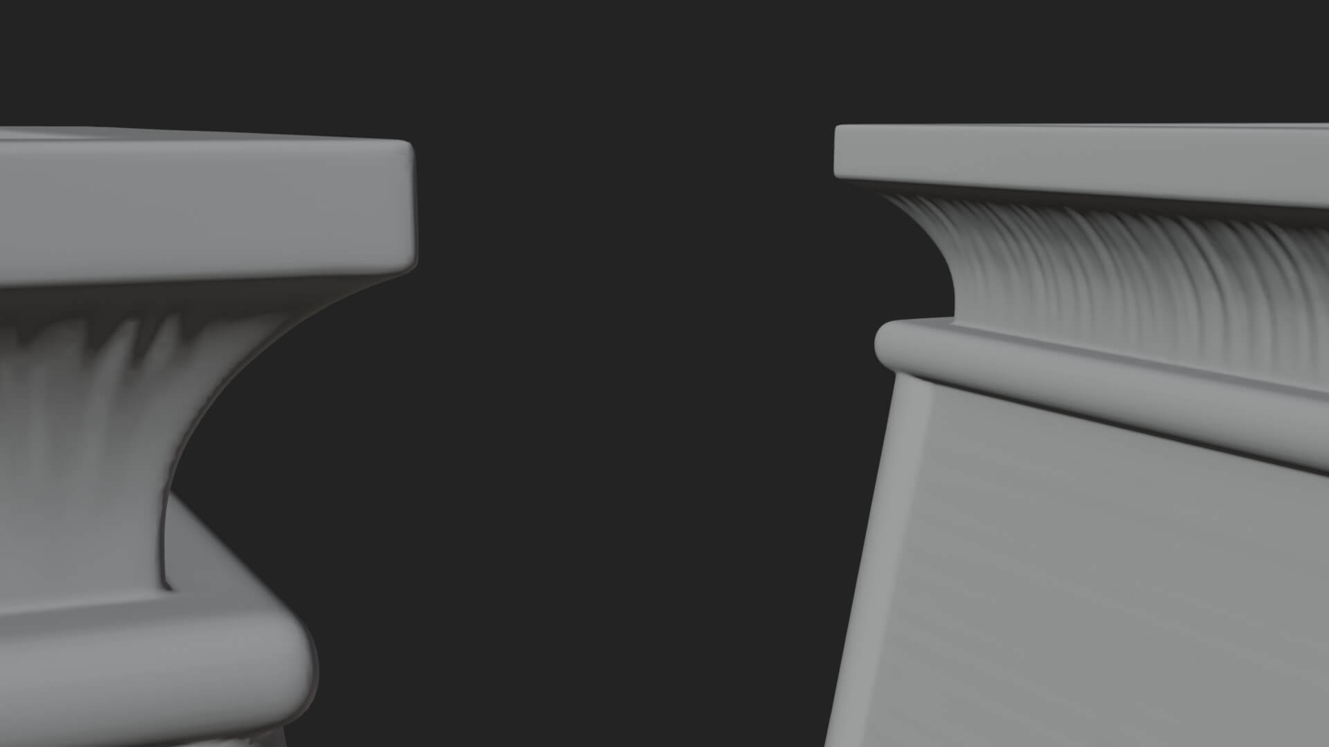 Egyptian Temple Gate Design 4 3D Print Model 3D Model