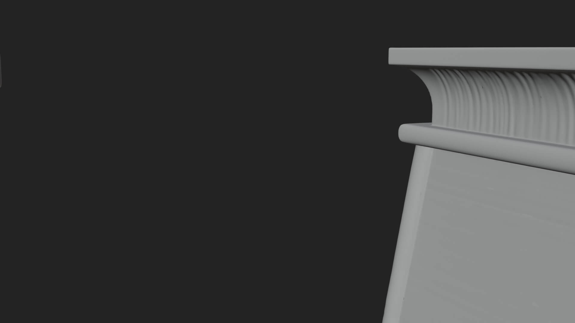 Egyptian Temple Gate Design 5 3D Print Model 3D Model