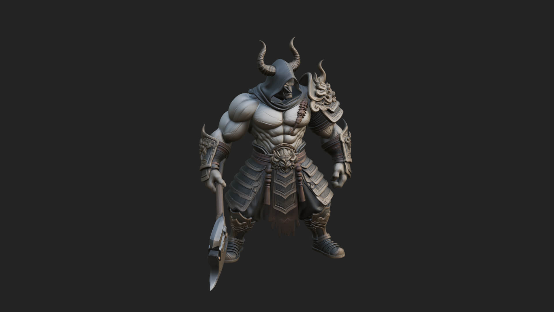 Elven Lord Statue Design 10 3d Print Model 3D Model