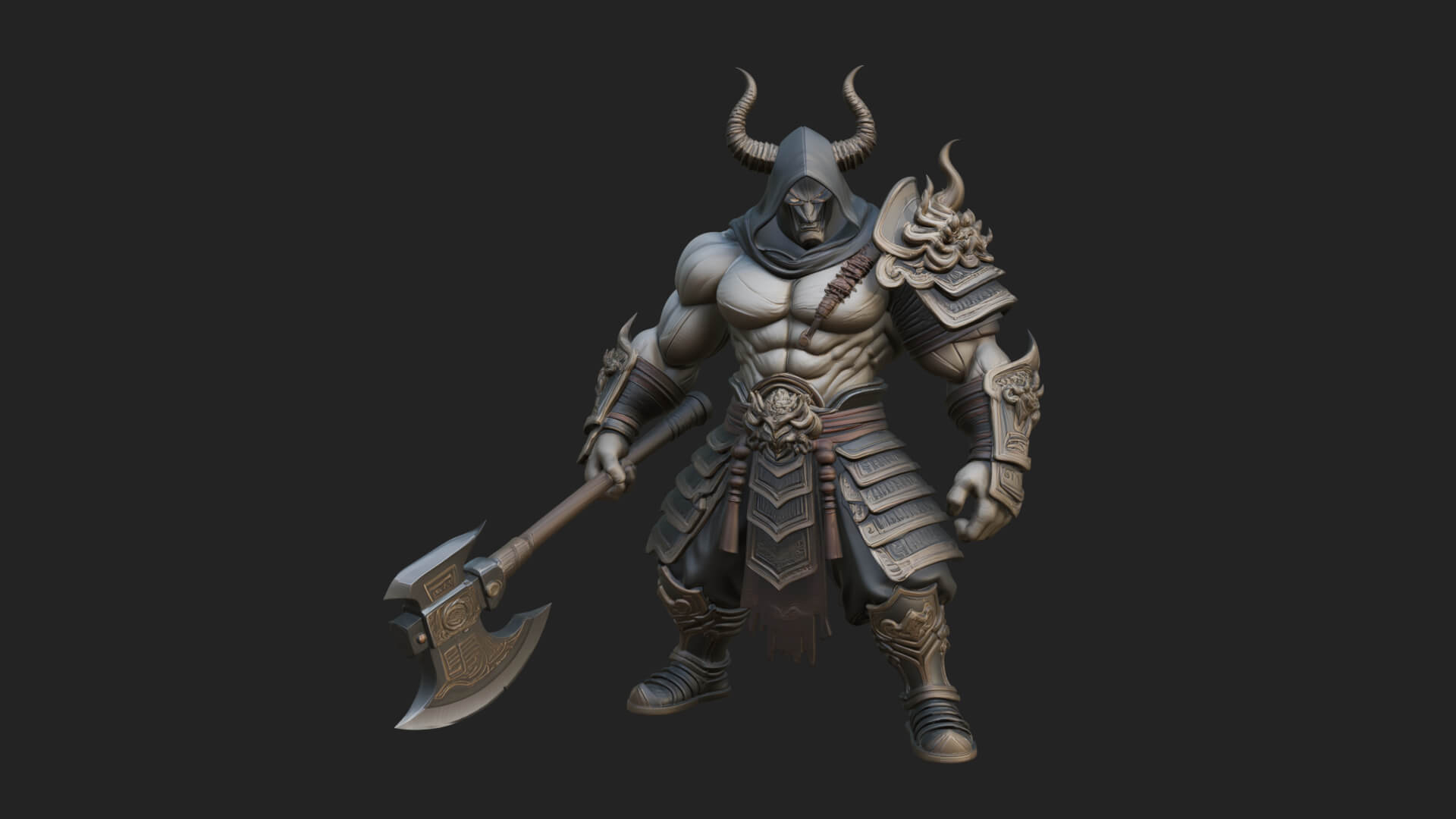 Elven Lord Statue Design 10 3d Print Model 3D Model