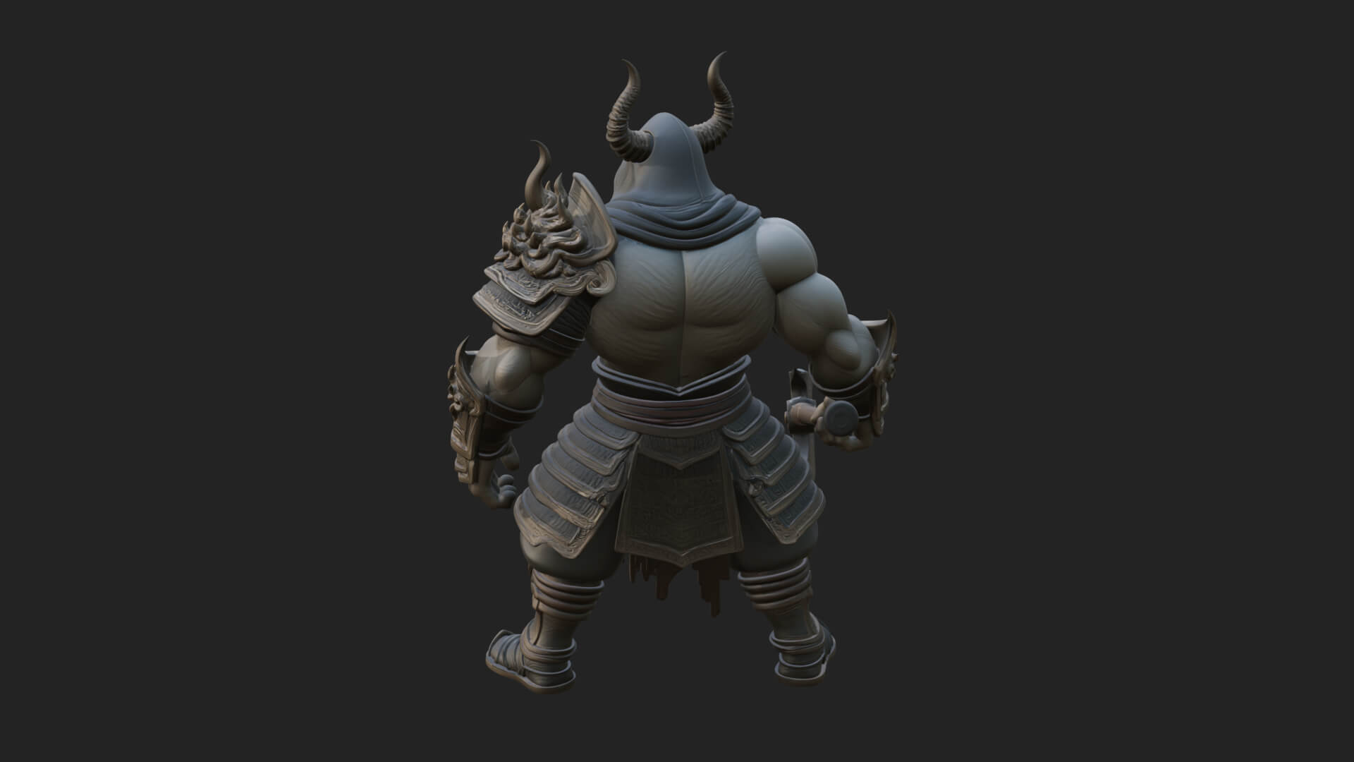 Elven Lord Statue Design 10 3d Print Model 3D Model