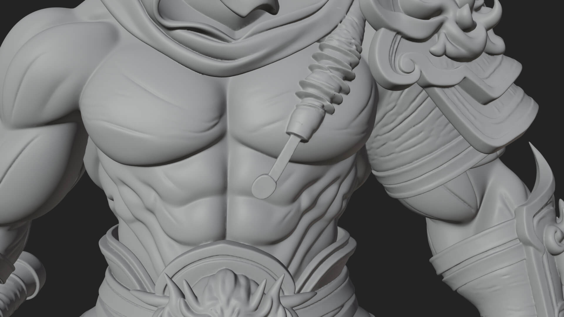Elven Lord Statue Design 10 3d Print Model 3D Model