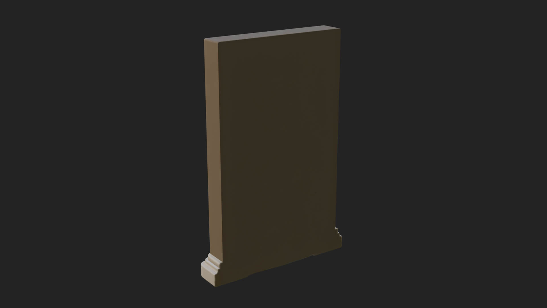 Embracing Couple Relief Plaque Design 1 3D Print Model 3D Model