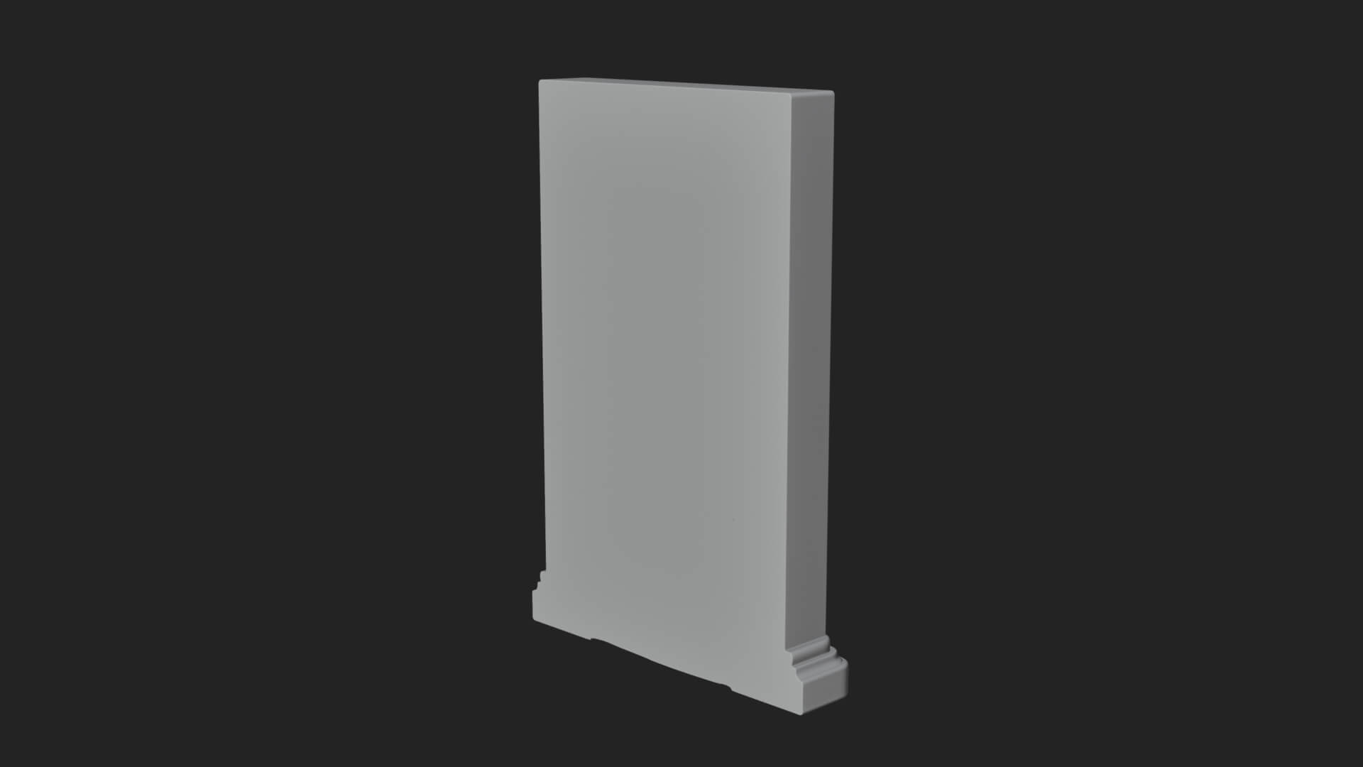 Embracing Couple Relief Plaque Design 1 3D Print Model 3D Model