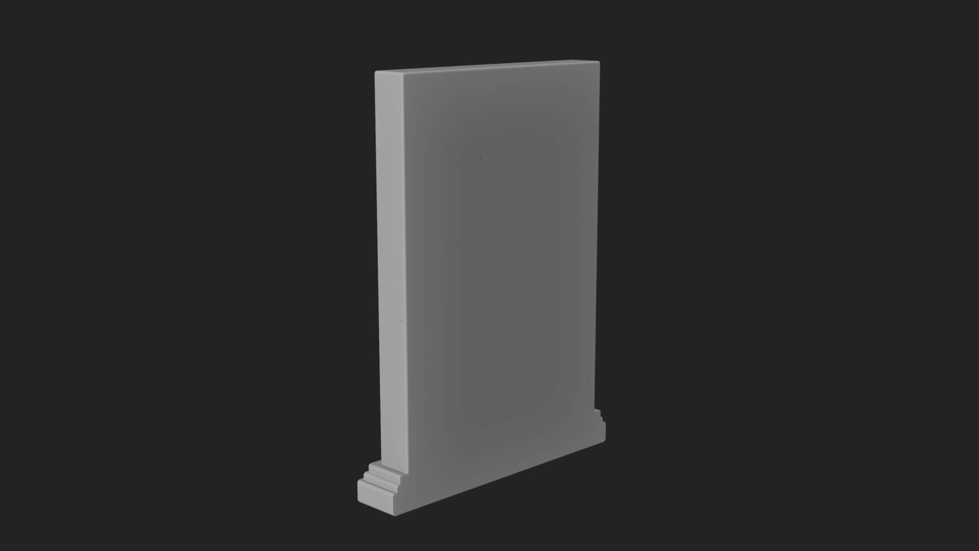 Embracing Couple Relief Plaque Design 3 3D Print Model 3D Model
