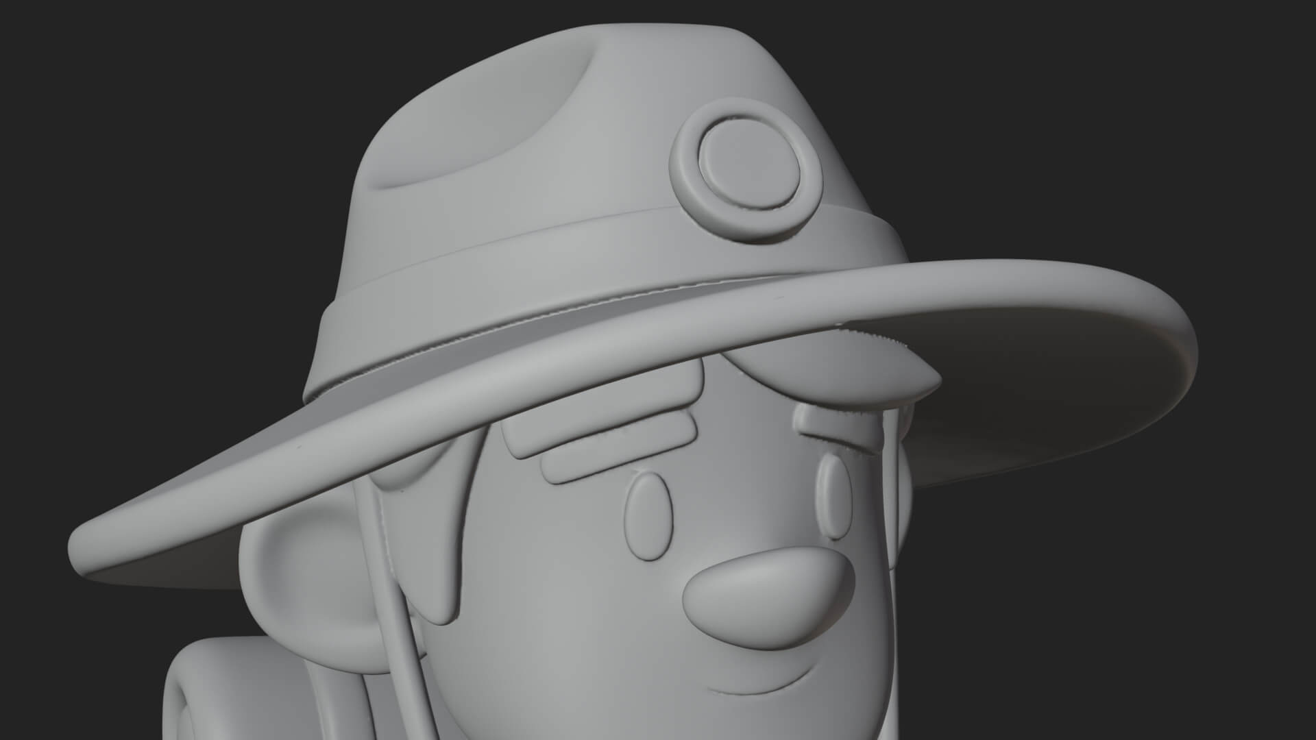 Explorer Man Statue Design 21 3D Print Model 3D Model