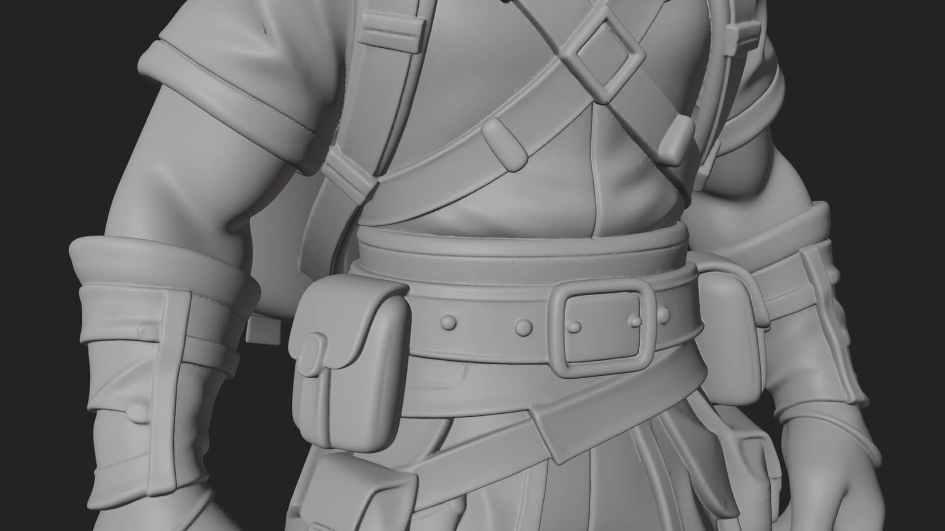 Explorer Man Statue Design 23 3D Print Model 3D Model