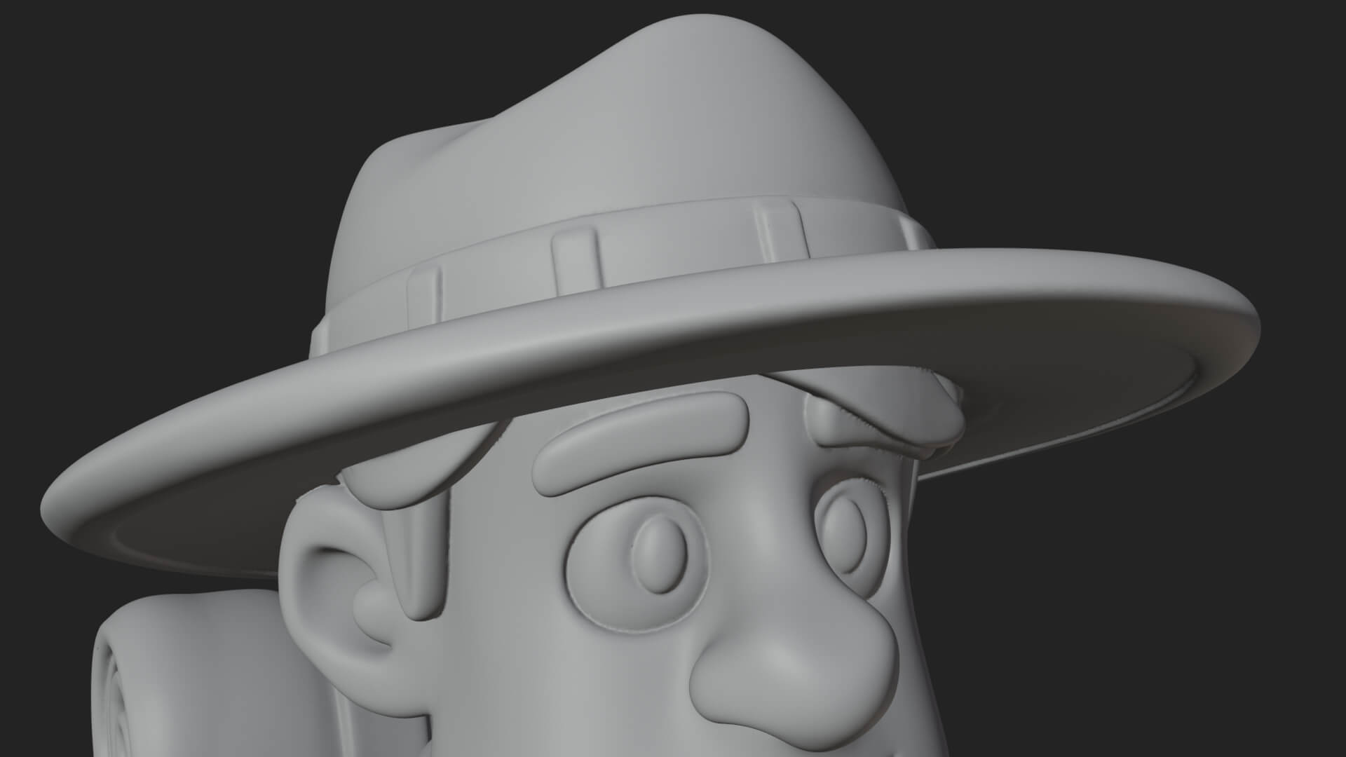 Explorer Man Statue Design 25 3D Print Model 3D Model