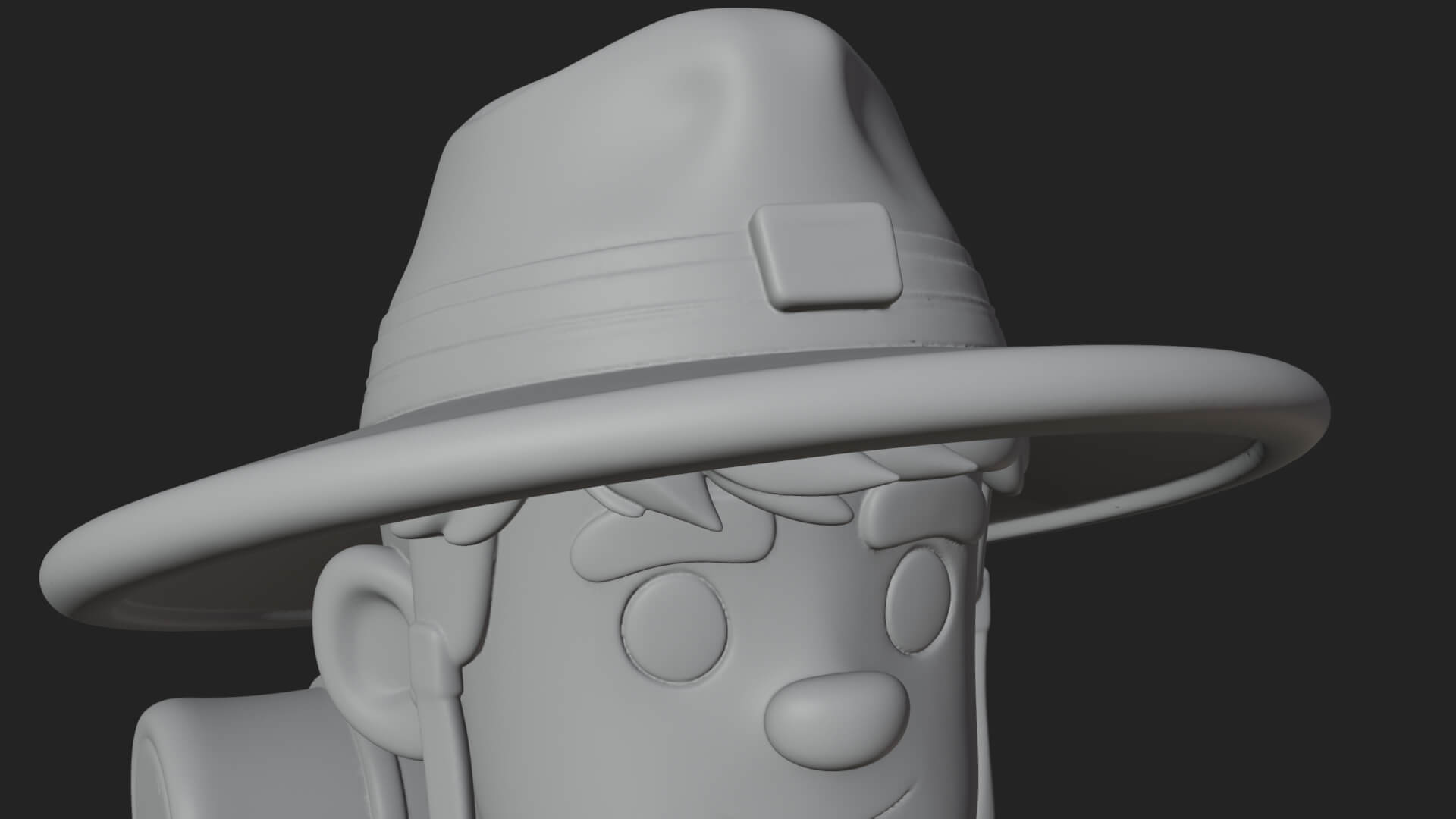 Explorer Man Statue Design 26 3D Print Model 3D Model