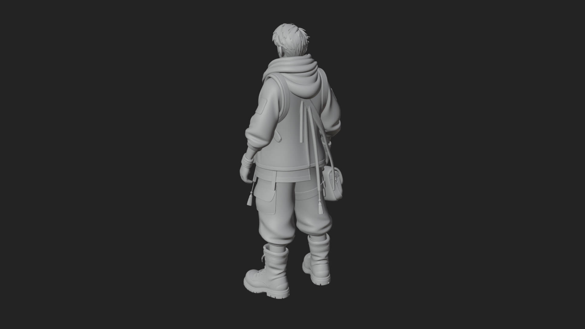 Explorer Man Statue Design 27 3D Print Model 3D Model