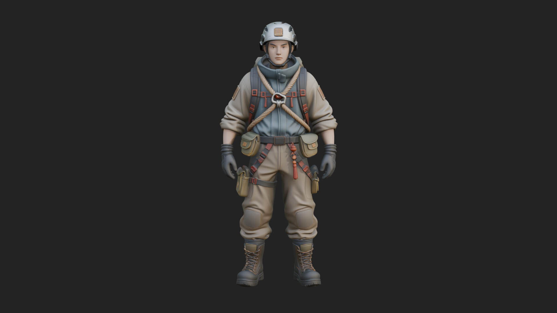 Explorer Man Statue Design 28 3D Print Model 3D Model