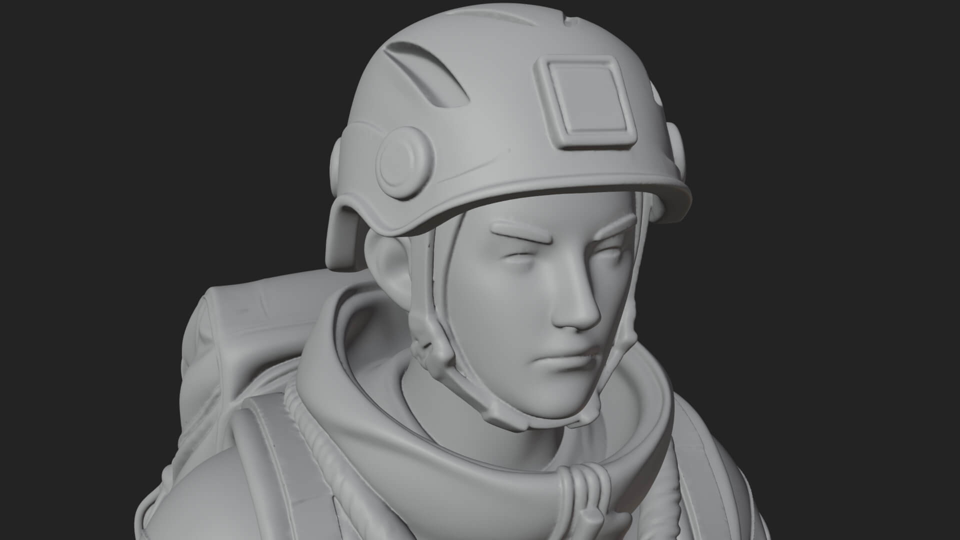 Explorer Man Statue Design 28 3D Print Model 3D Model