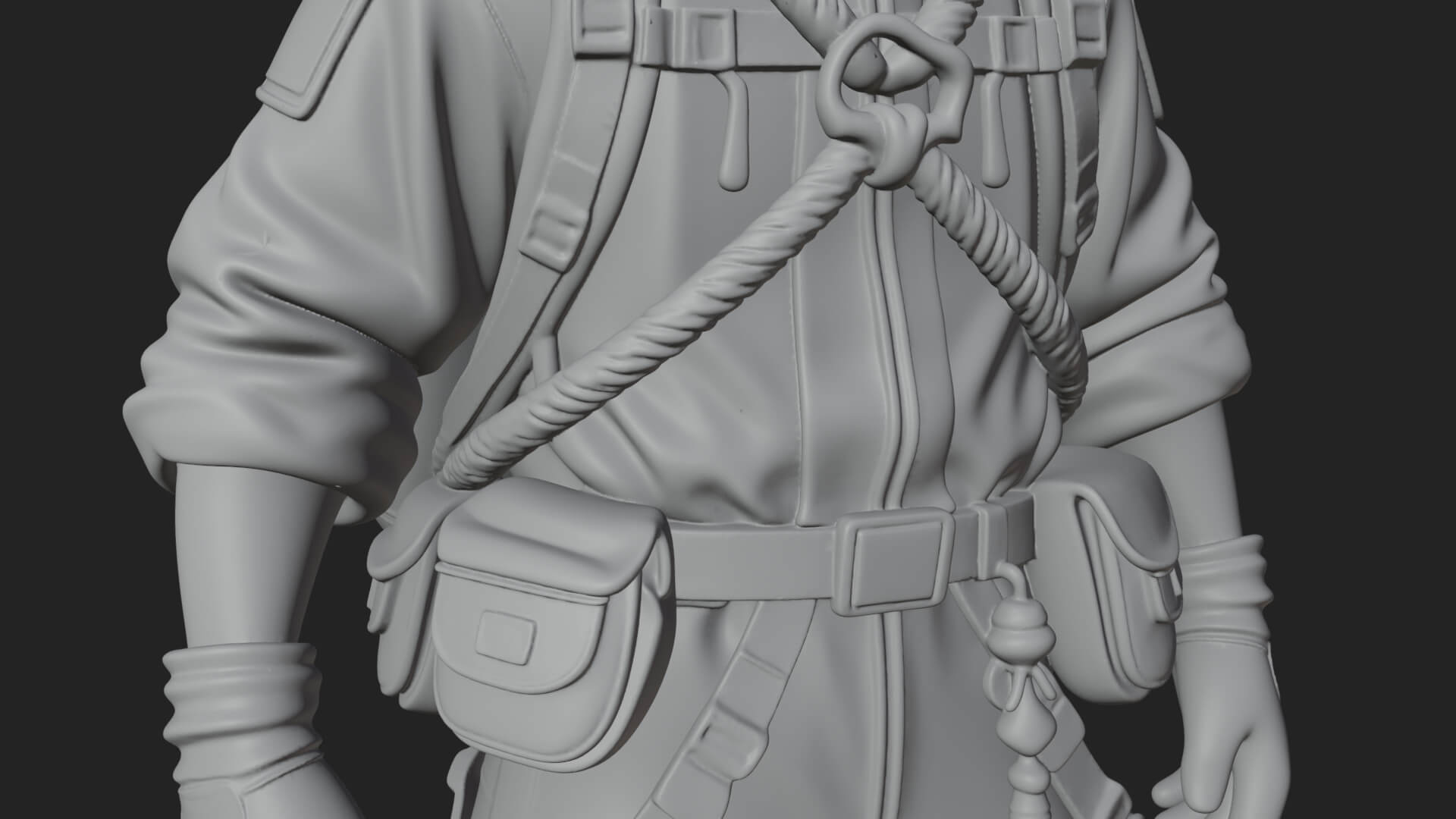 Explorer Man Statue Design 28 3D Print Model 3D Model