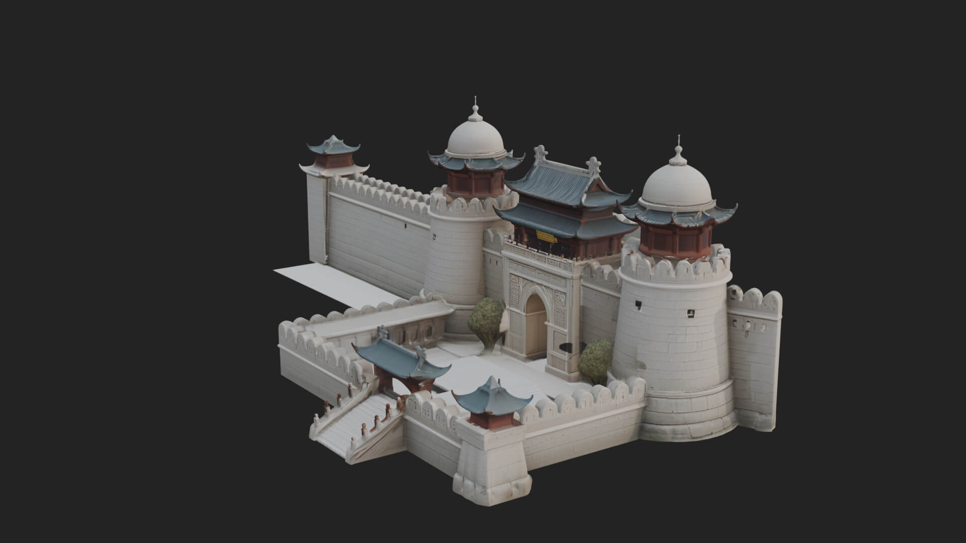 Fairy Tale Castle Design 26 3D Print Model 3D Model