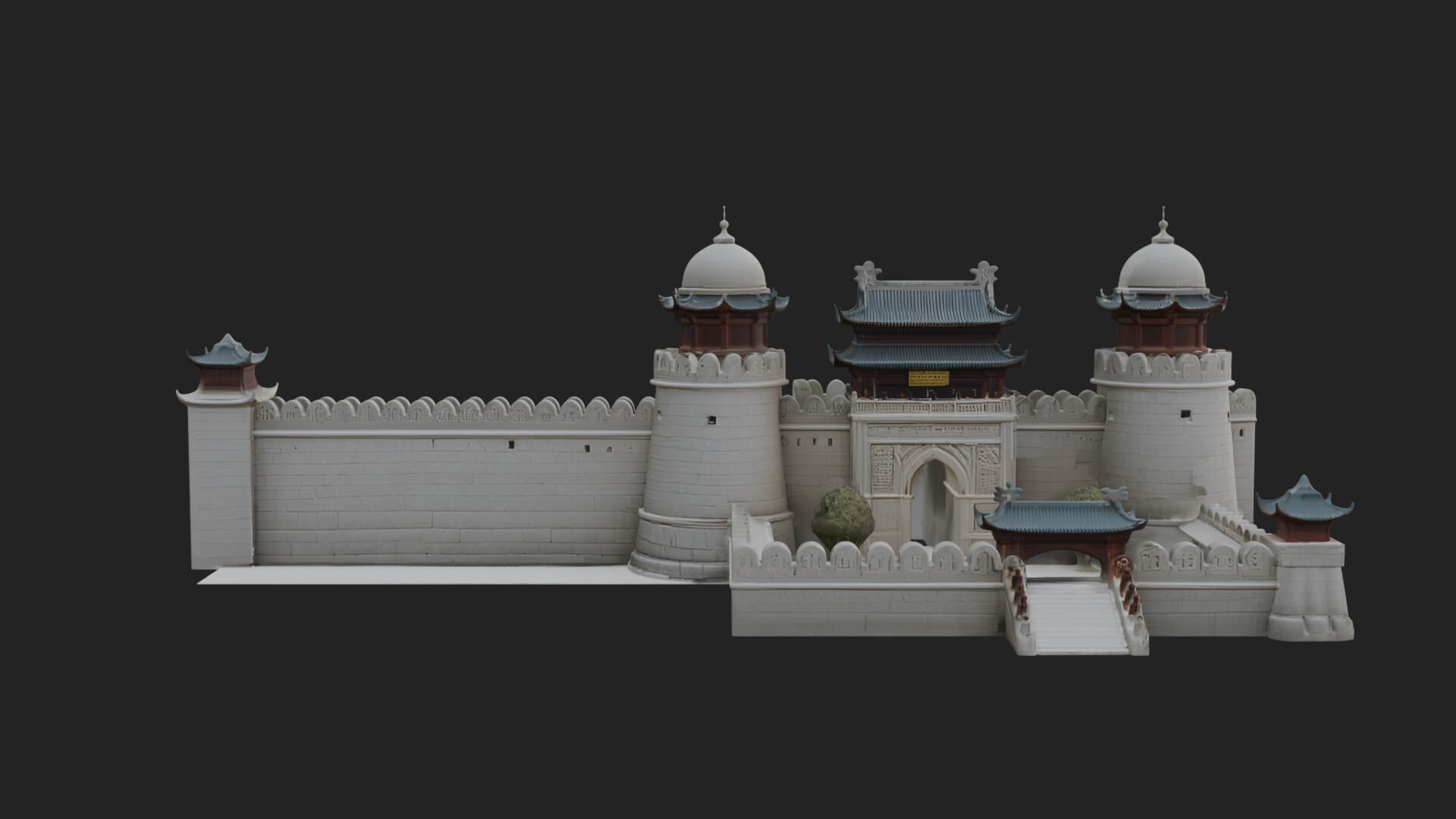 Fairy Tale Castle Design 26 3D Print Model 3D Model