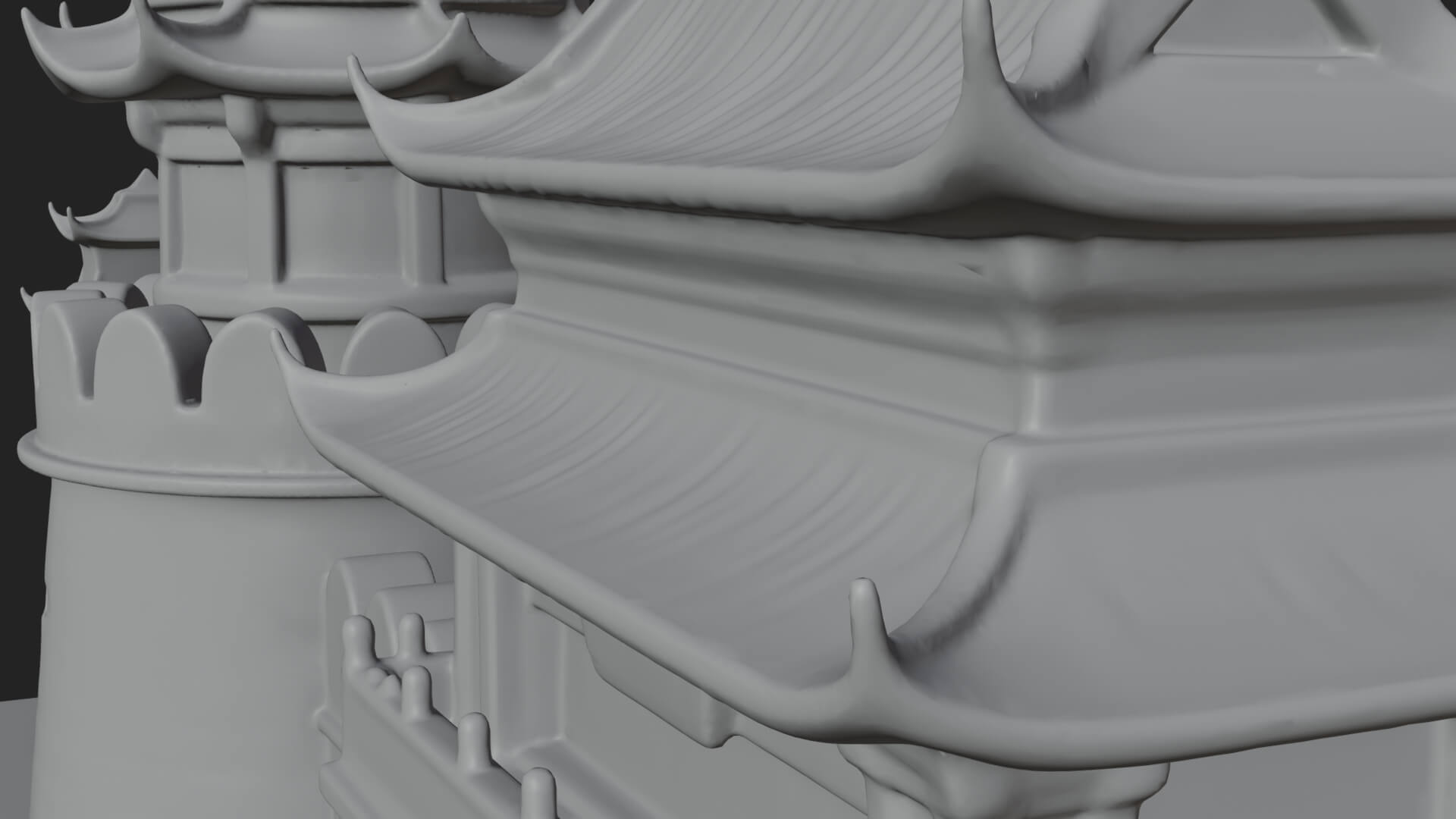 Fairy Tale Castle Design 26 3D Print Model 3D Model