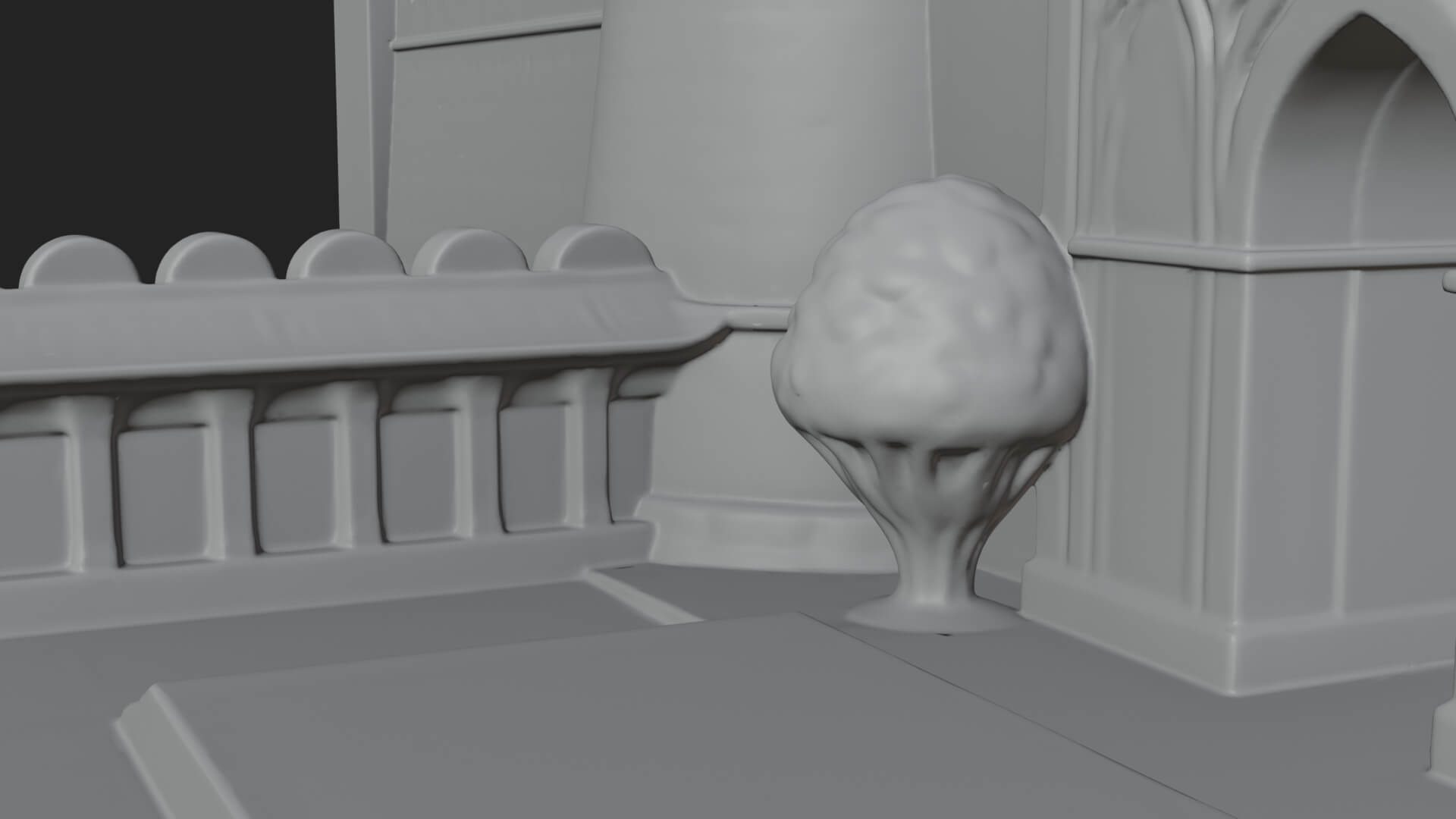 Fairy Tale Castle Design 26 3D Print Model 3D Model