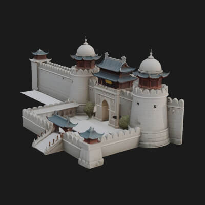 Fairy Tale Castle Design 26 3D Print Model
