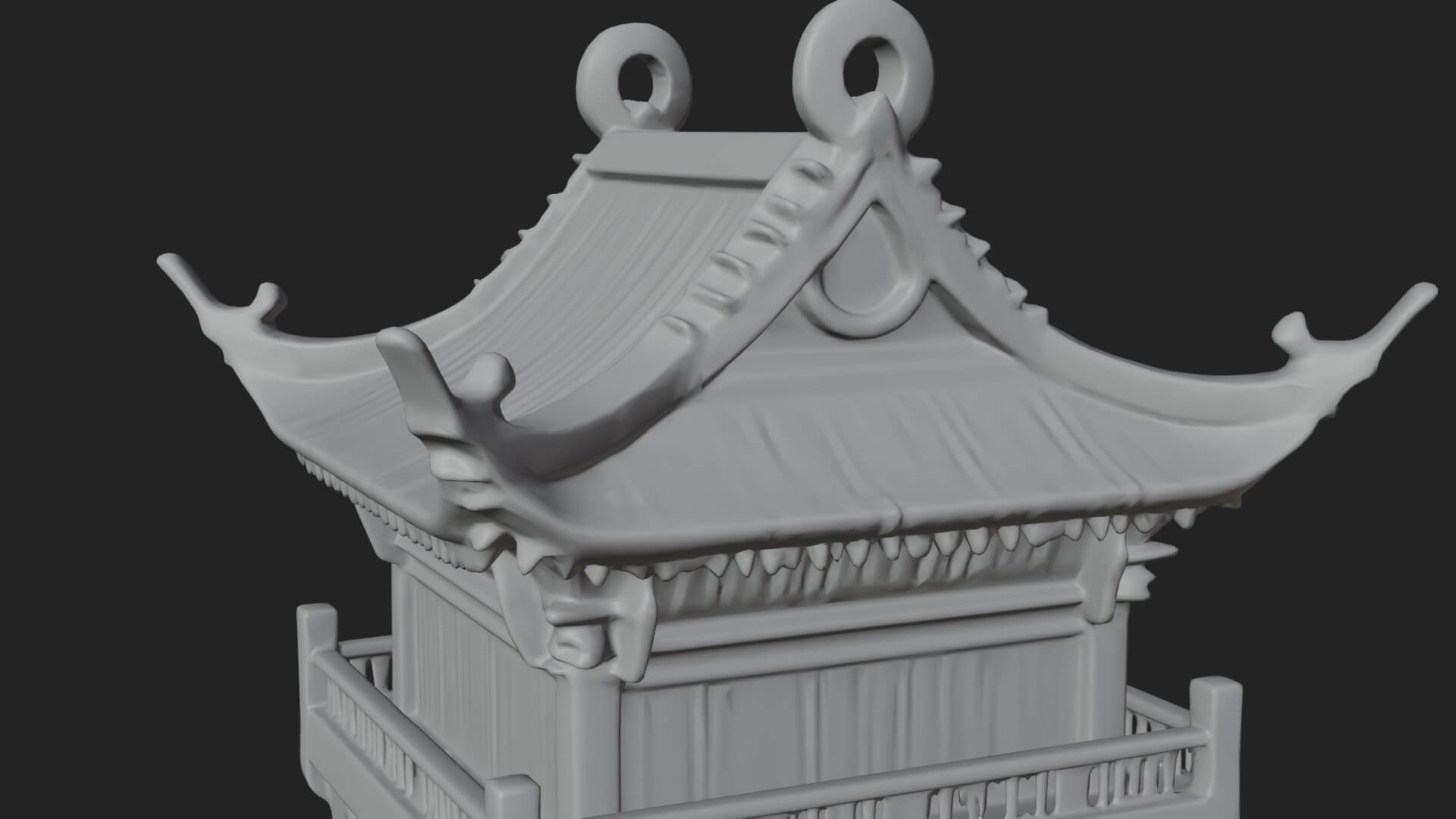 Fairy Tale Castle Design 27 3D Print Model 3D Model
