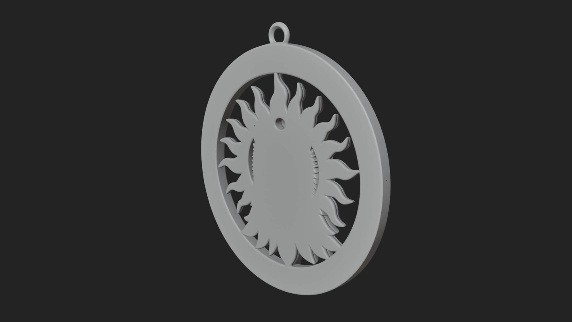 Falcon Head Oval Relief Plaque Design 2 3D Print Model 3D Model