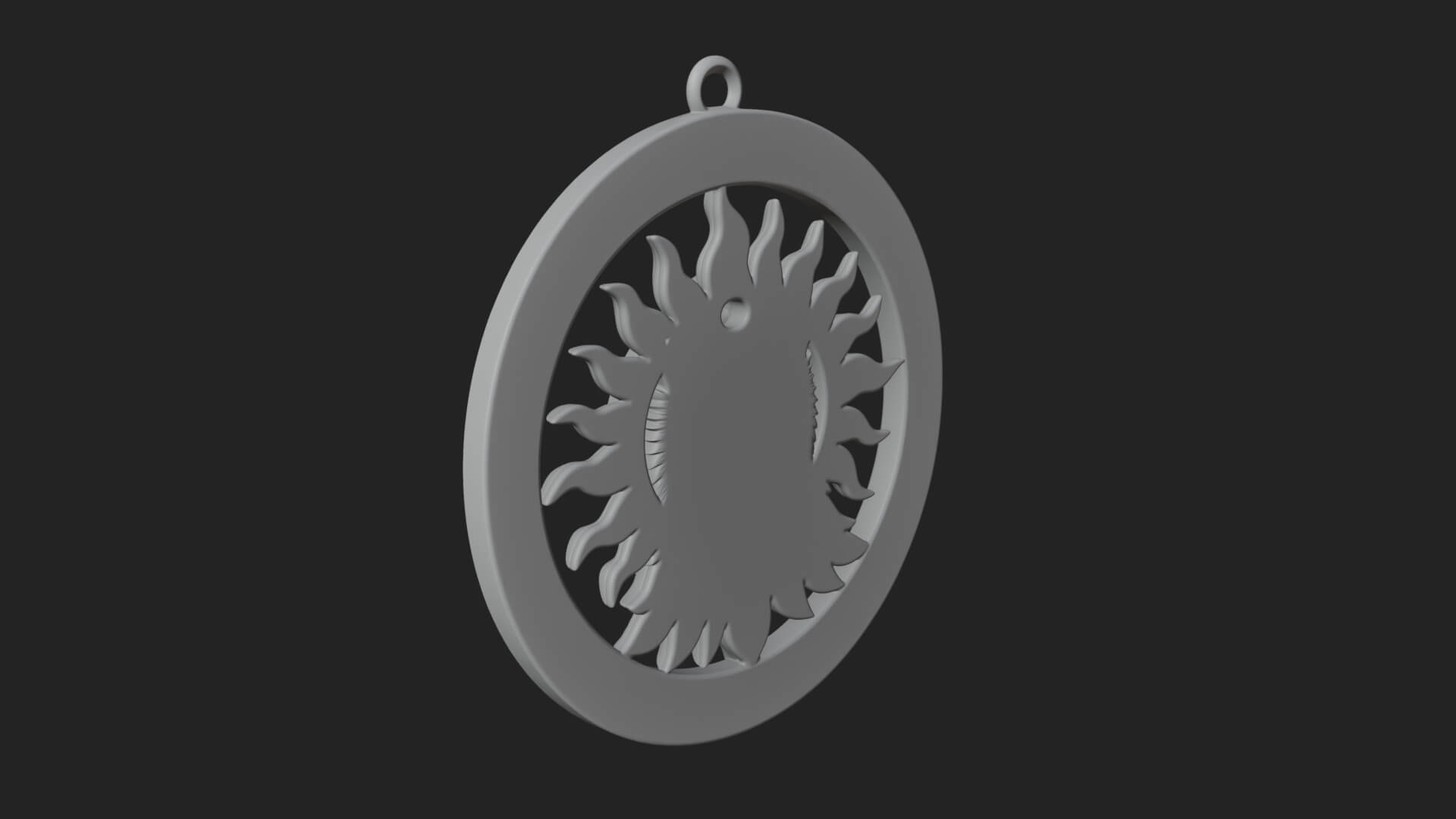 Falcon Head Oval Relief Plaque Design 2 3D Print Model 3D Model