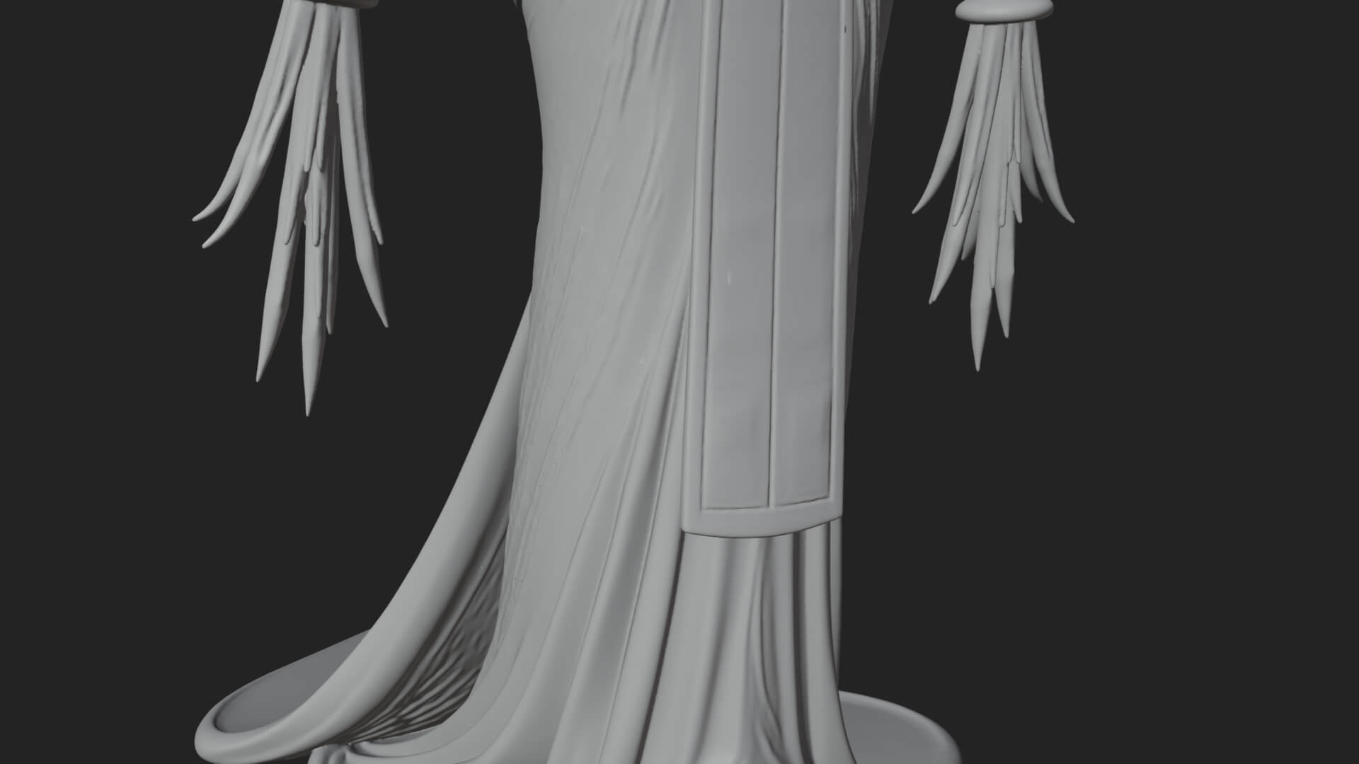 Falcon-Headed Egyptian God Statue Design 1 3D Print Model 3D Model
