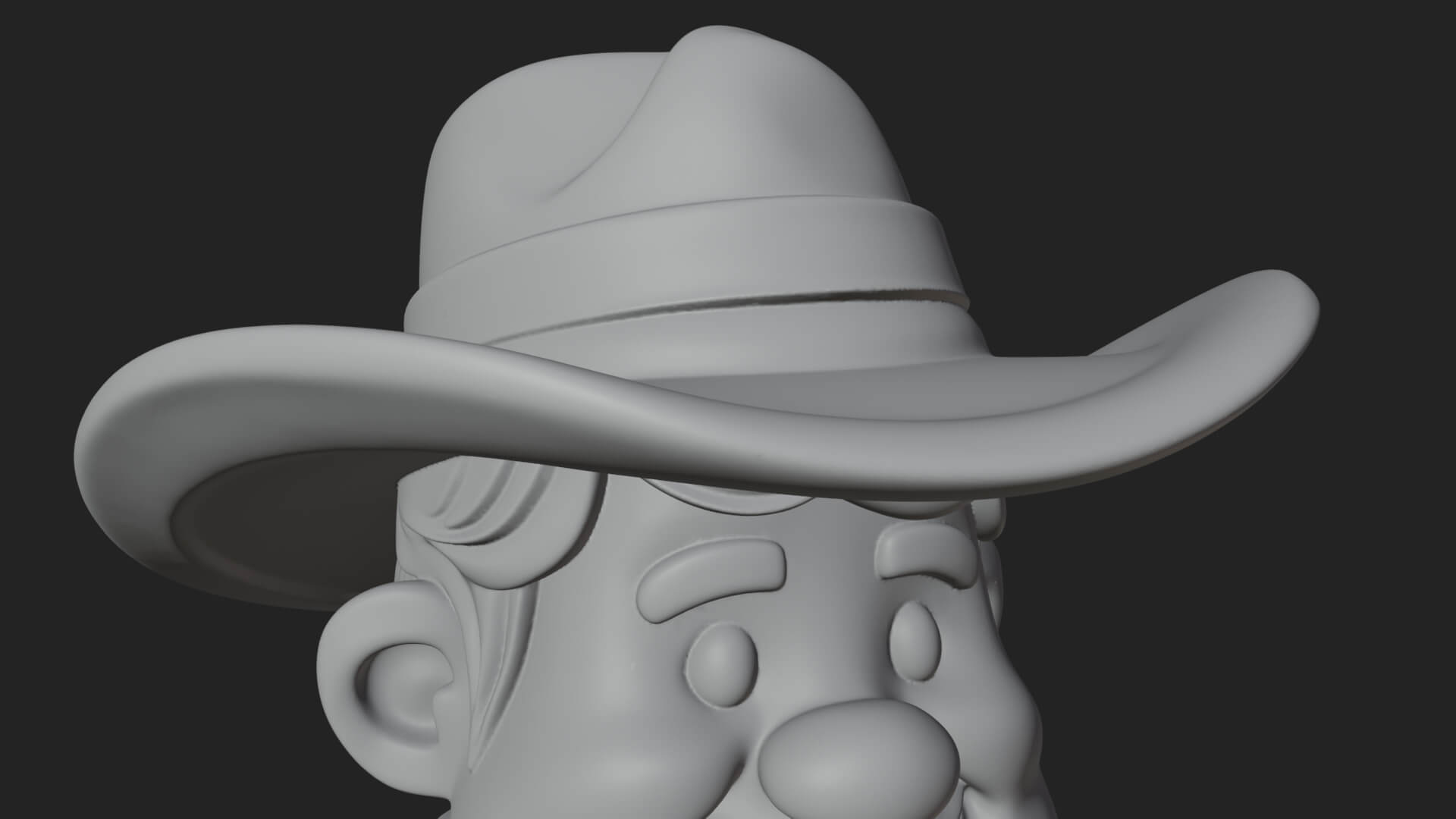Farmer Man Statue Design 7 3D Print Model 3D Model