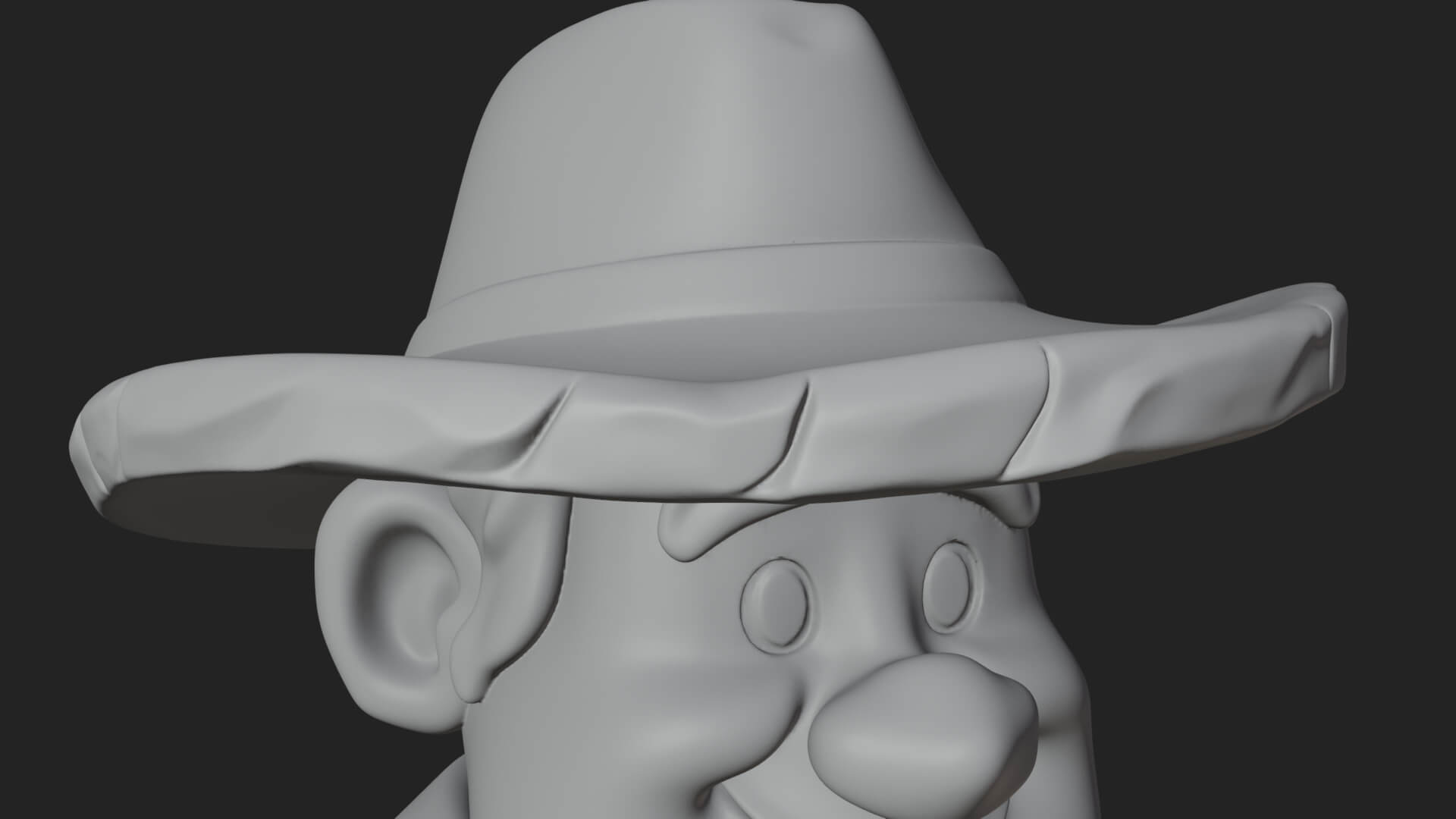 Farmer Man Statue Design 8 3D Print Model 3D Model