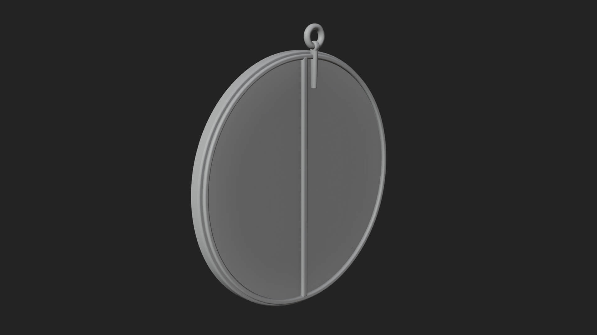 Feathered Skull Oval Relief Plaque Design 1 3D Print 3D Model