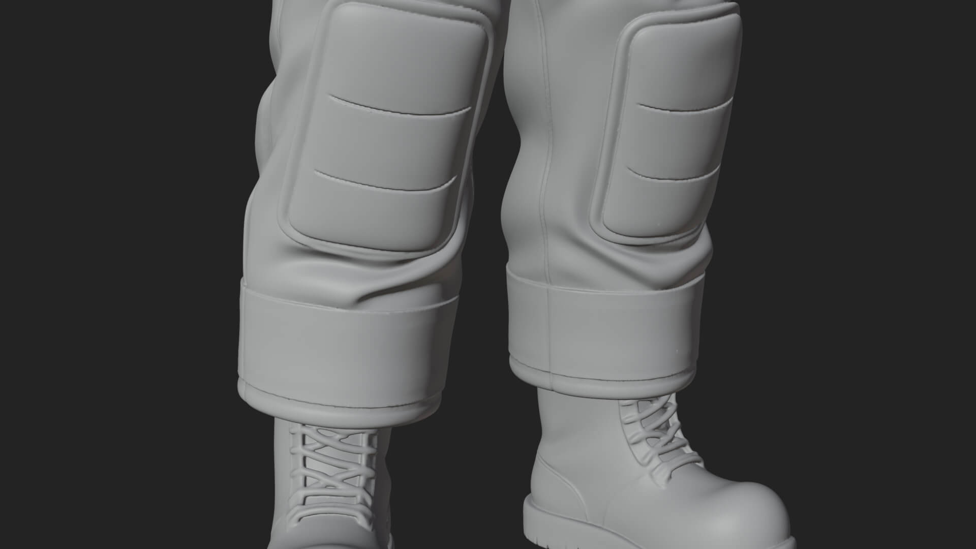 Firefighter Man Statue Design 4 3D Print Model 3D Model