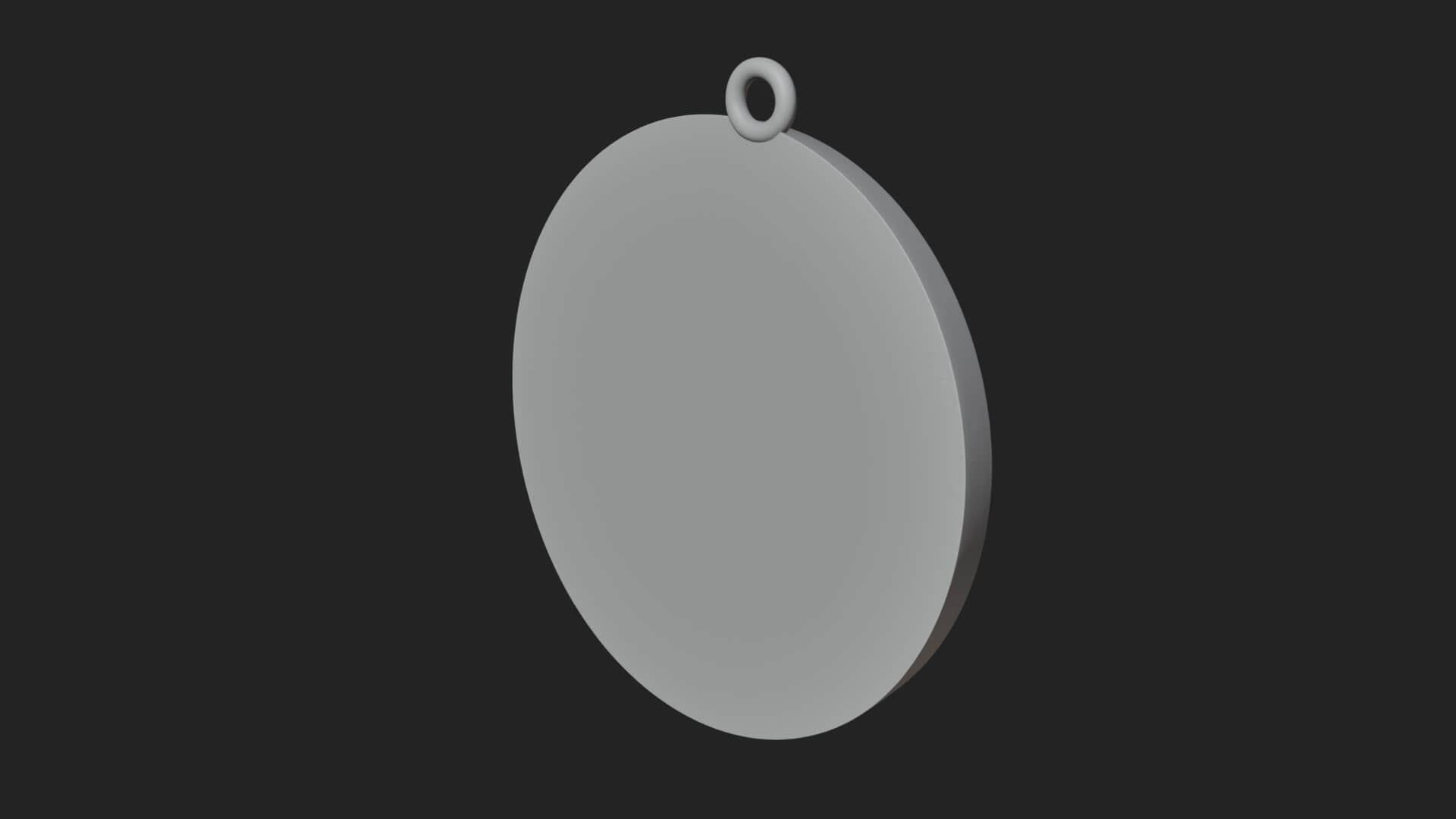 Flame Crown King Oval Plaque Design 2 3D Print Model 3D Model