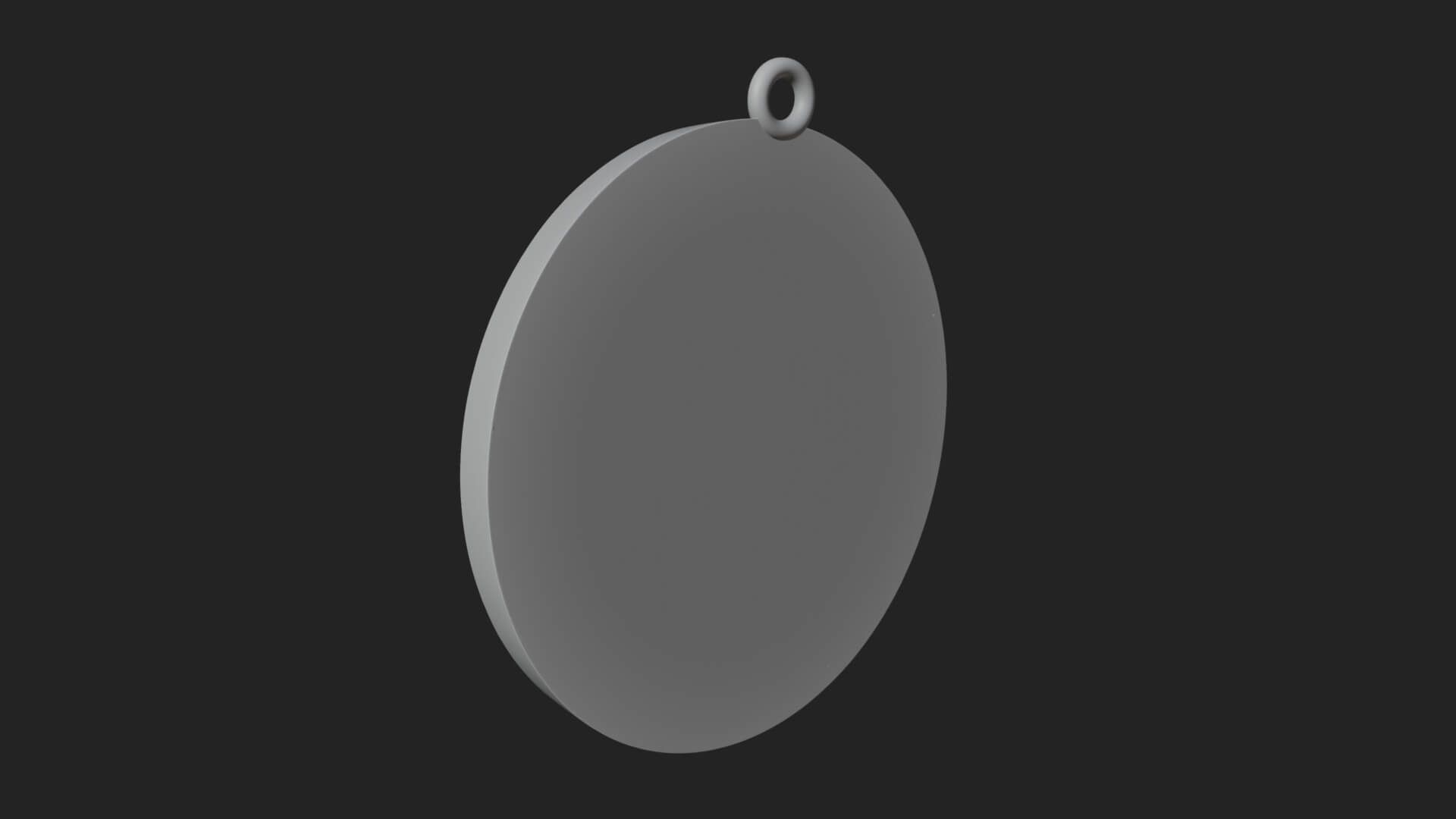 Flame Crown King Oval Plaque Design 2 3D Print Model 3D Model