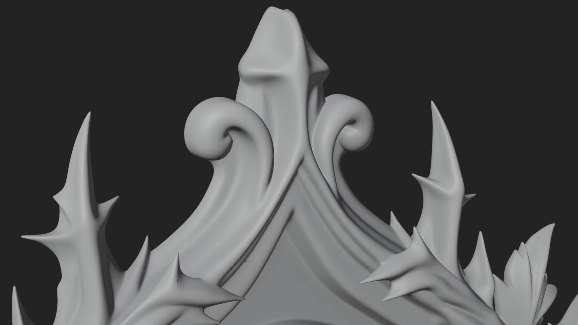 Flame Framed Skull Plaque Design 1 3D Print Model 3D Model