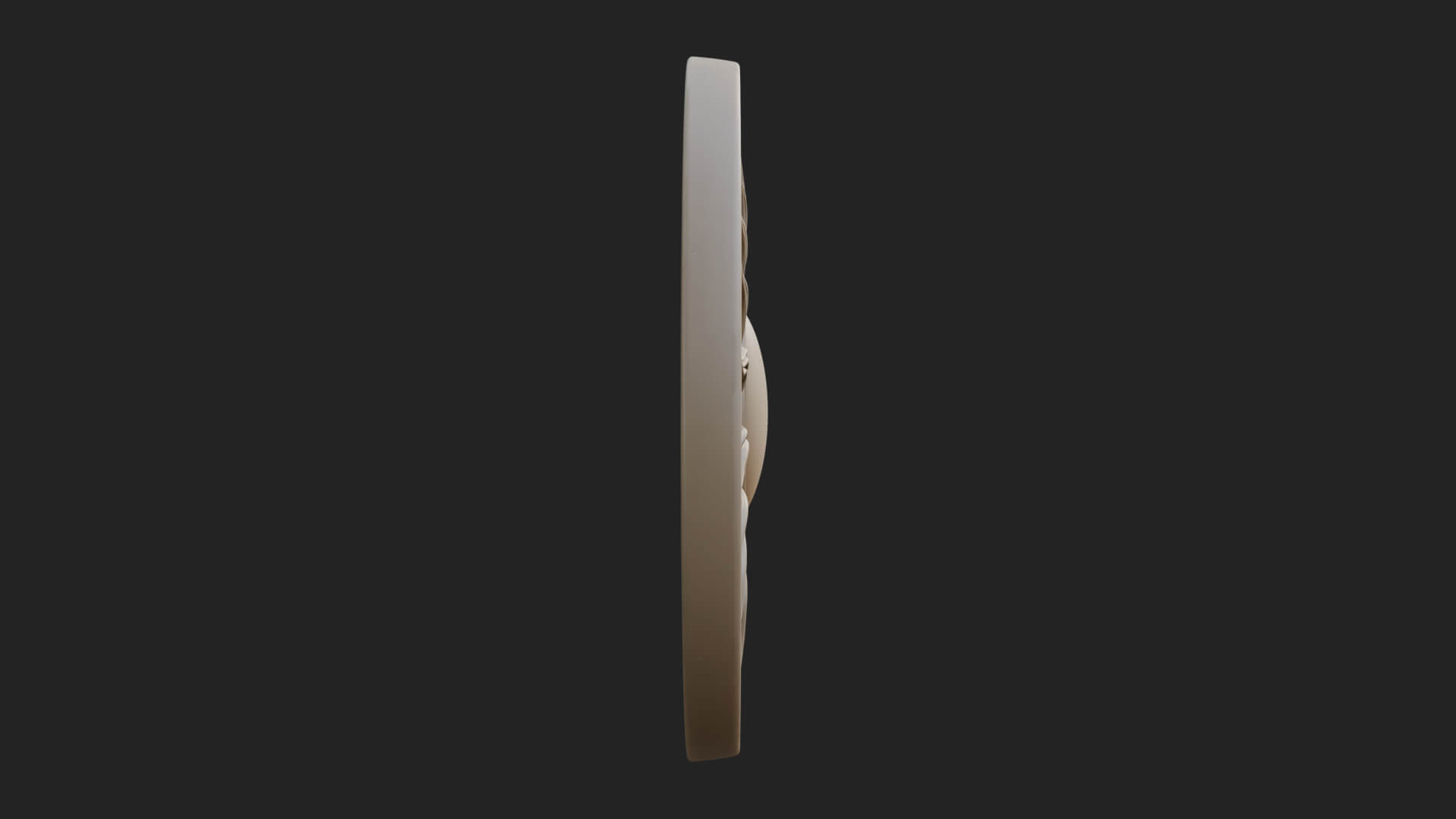 Flame Ray Sun Disc Plaque Design 1 3D Print Model 3D Model