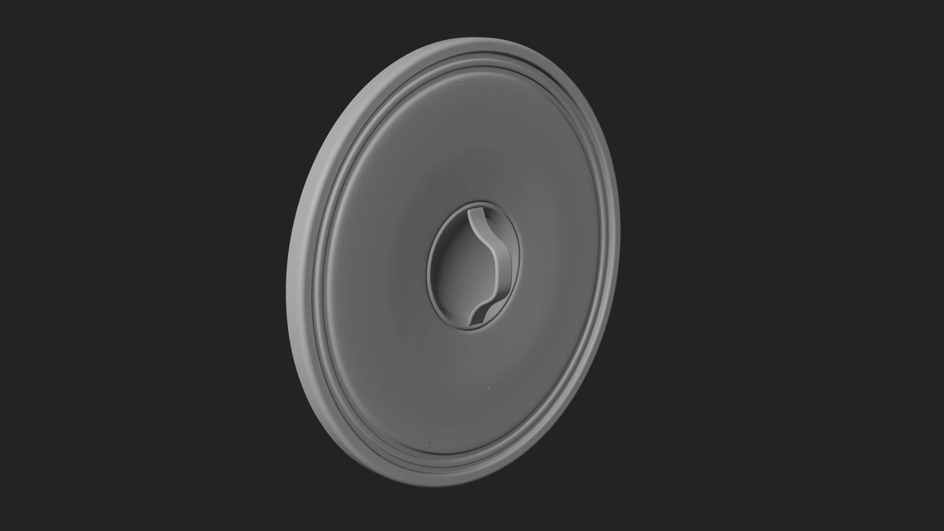 Flame Ray Sun Disc Plaque Design 3 3D Print Model 3D Model