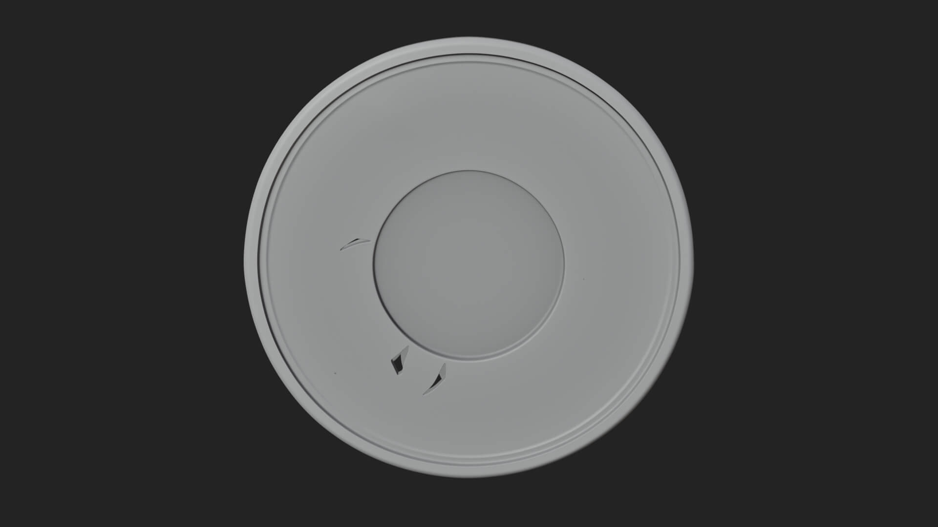 Flame Ray Sun Disc Plaque Design 6 3D Print Model 3D Model