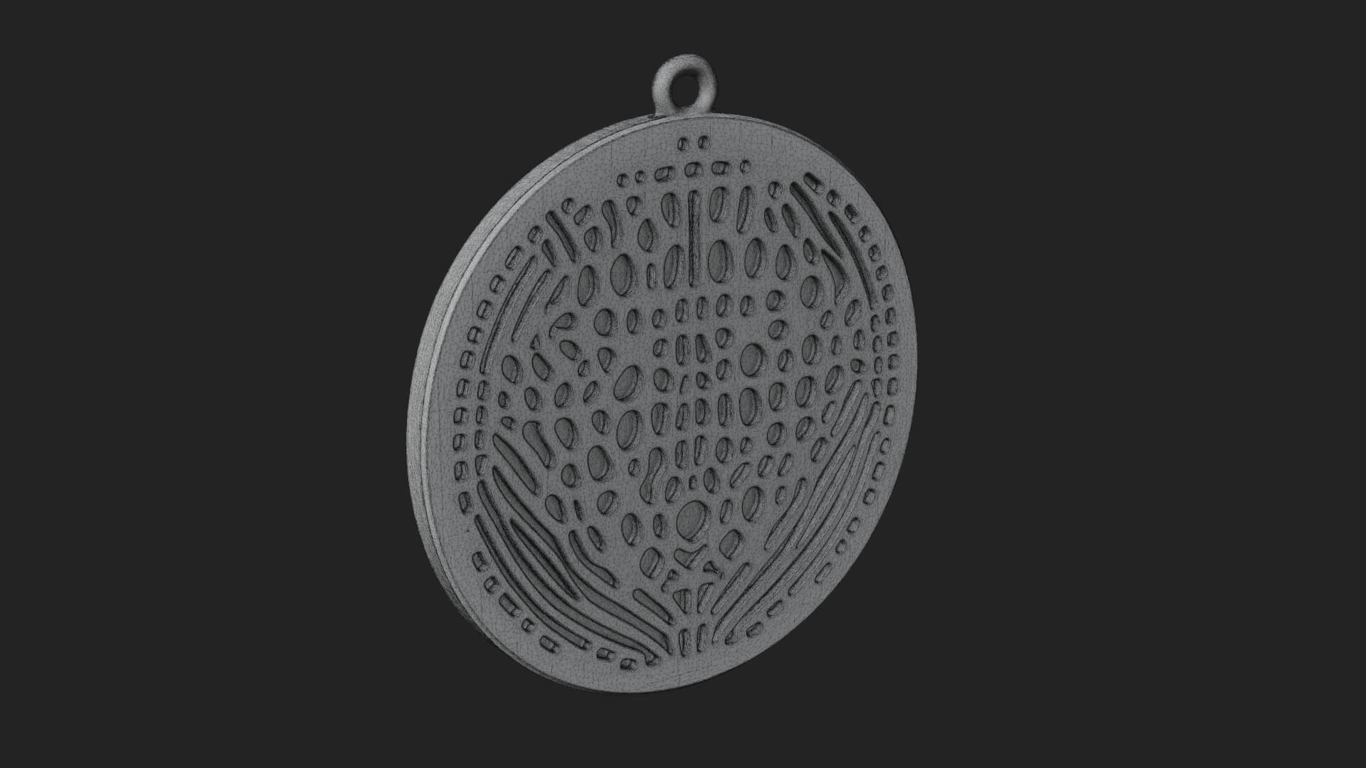 Flame Skull Oval Relief Plaque Design 4 3D Print Model 3D Model