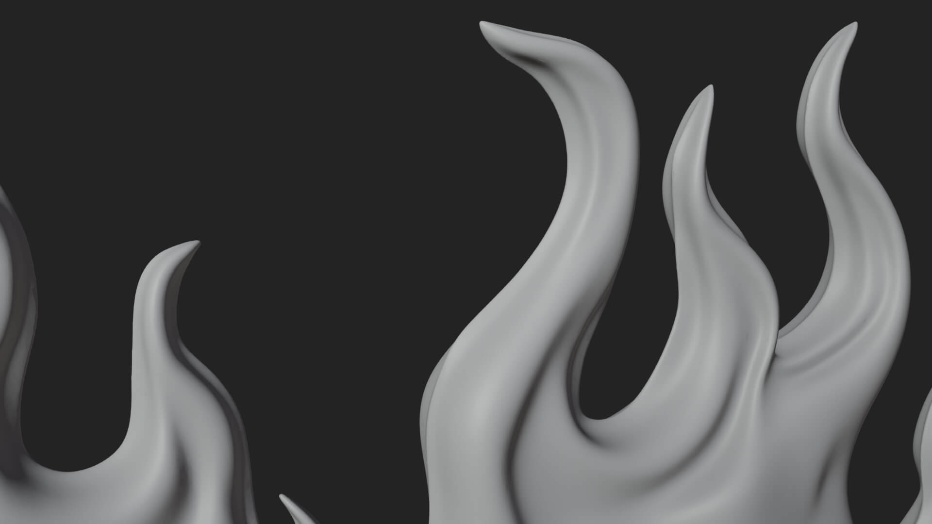Flaming Heart on Stand Statue Design 2 3D Print Model 3D Model