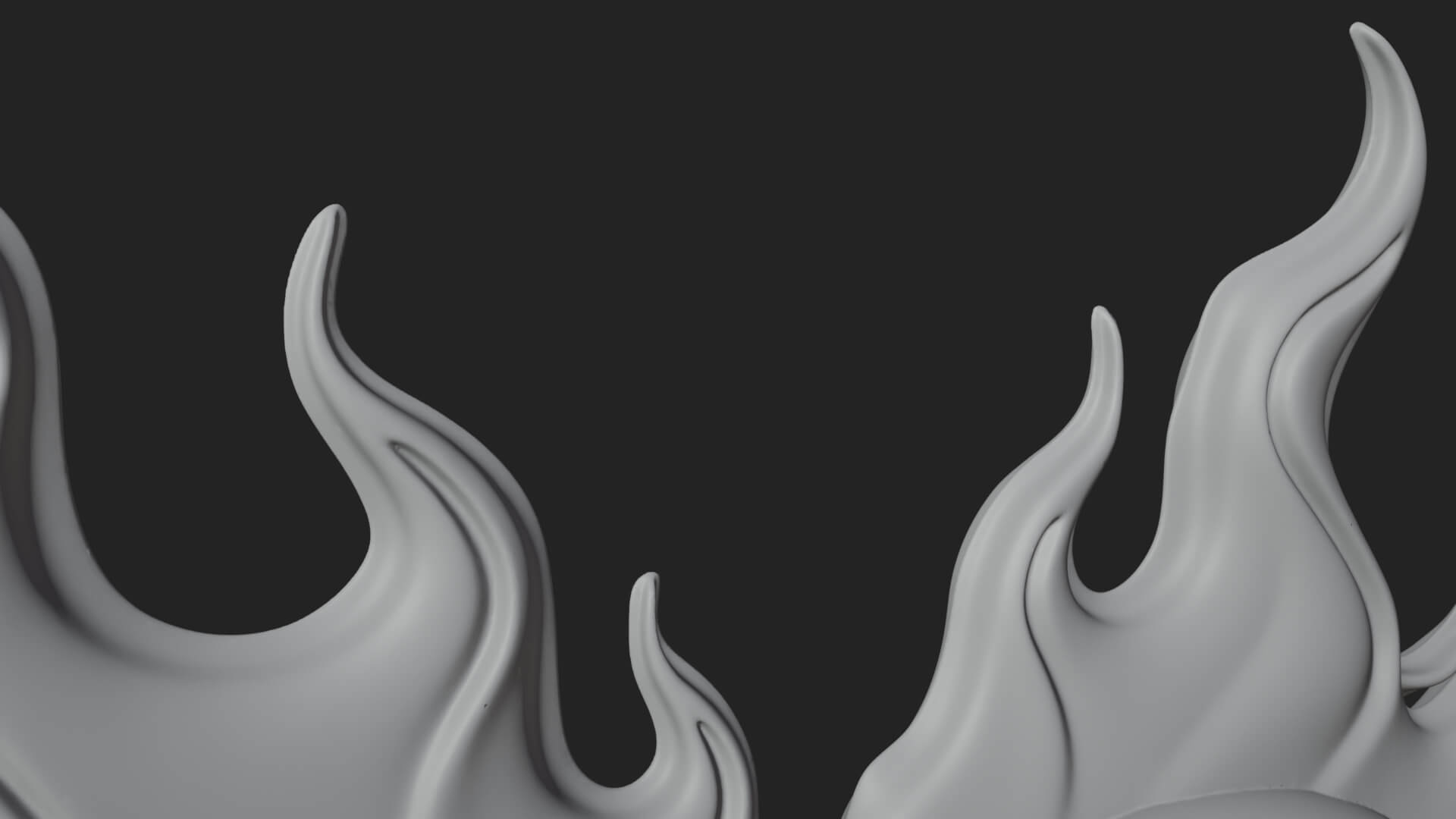 Flaming Heart on Stand Statue Design 3 3D Print Model 3D Model