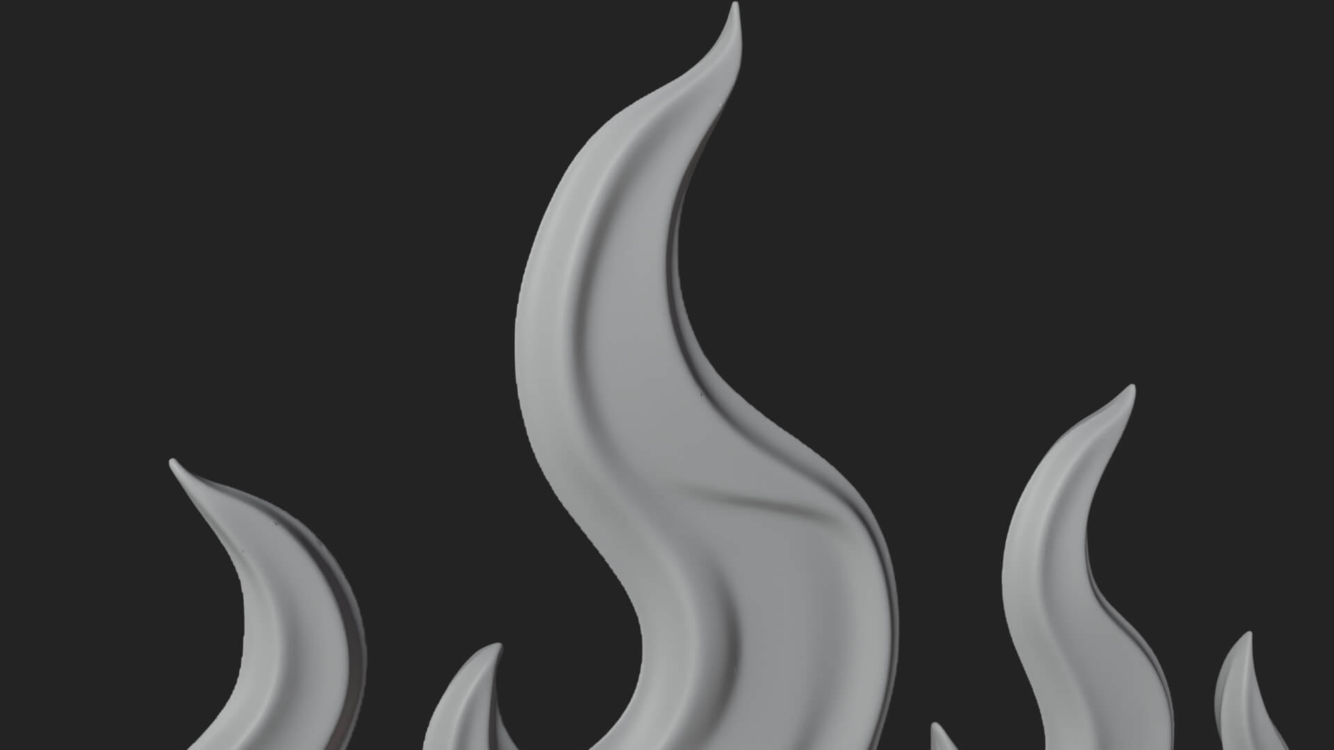 Flaming Heart on Stand Statue Design 4 3D Print Model 3D Model