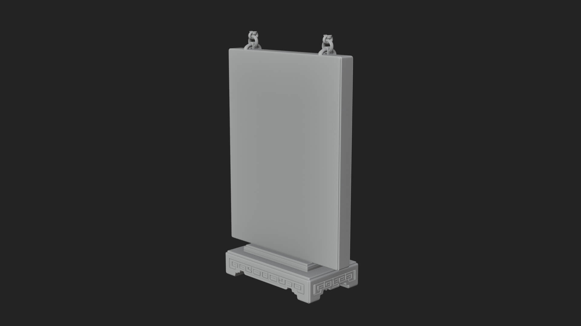 Floral Candle Wall Plaque Design 1 3D Print Model 3D Model